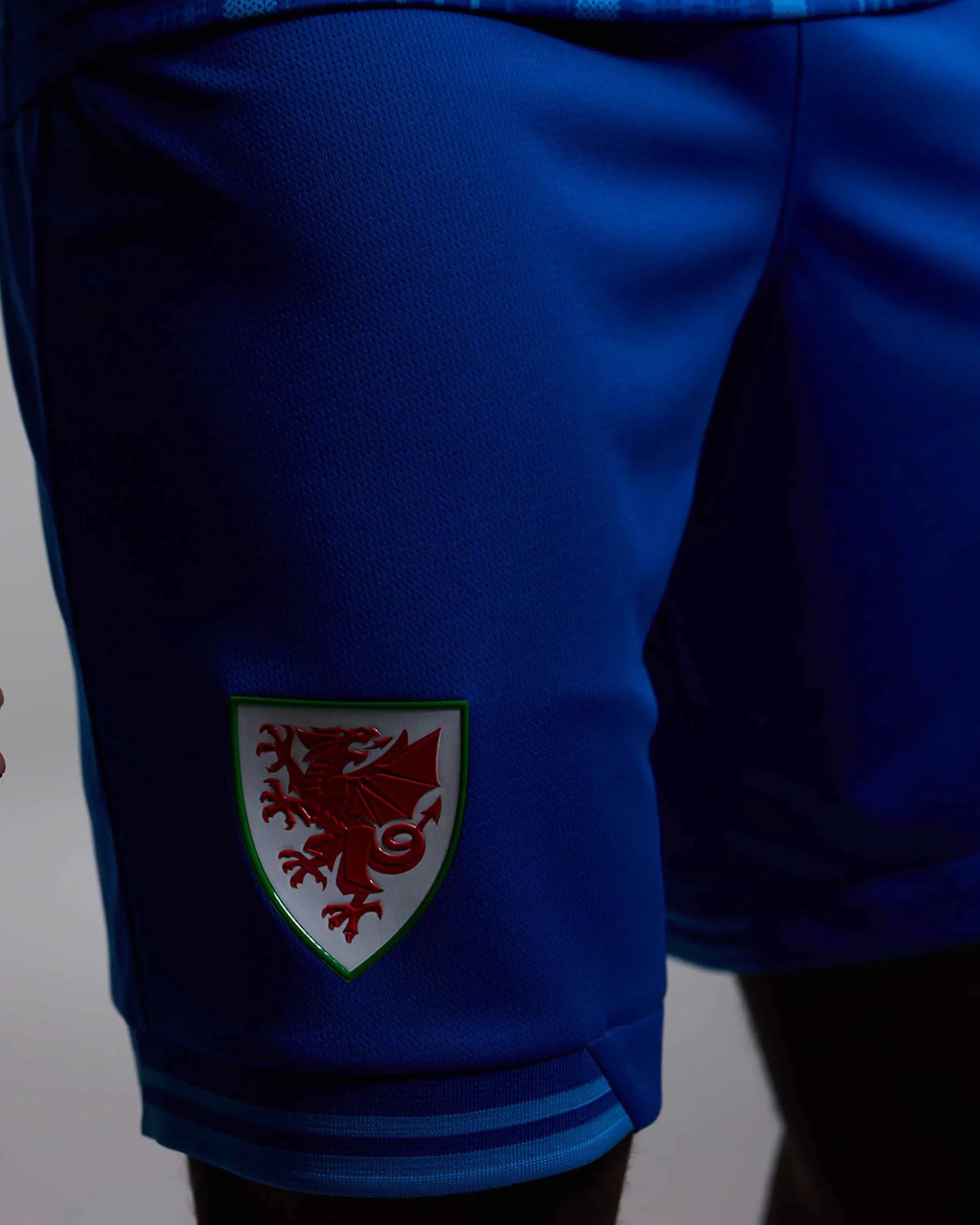 Wales Goalkeeper Kit SUDU 2026-27 Shorts Portiere Blu Adulto