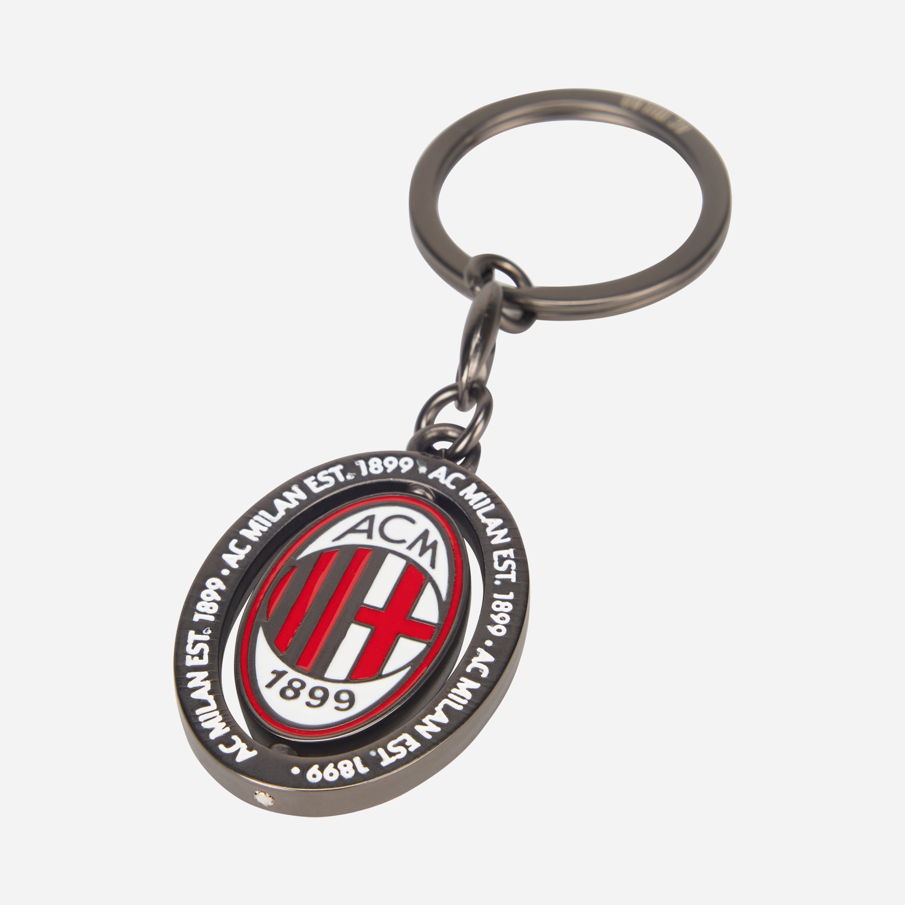 AC Milan portachiavi doppio logo gadget ufficiale