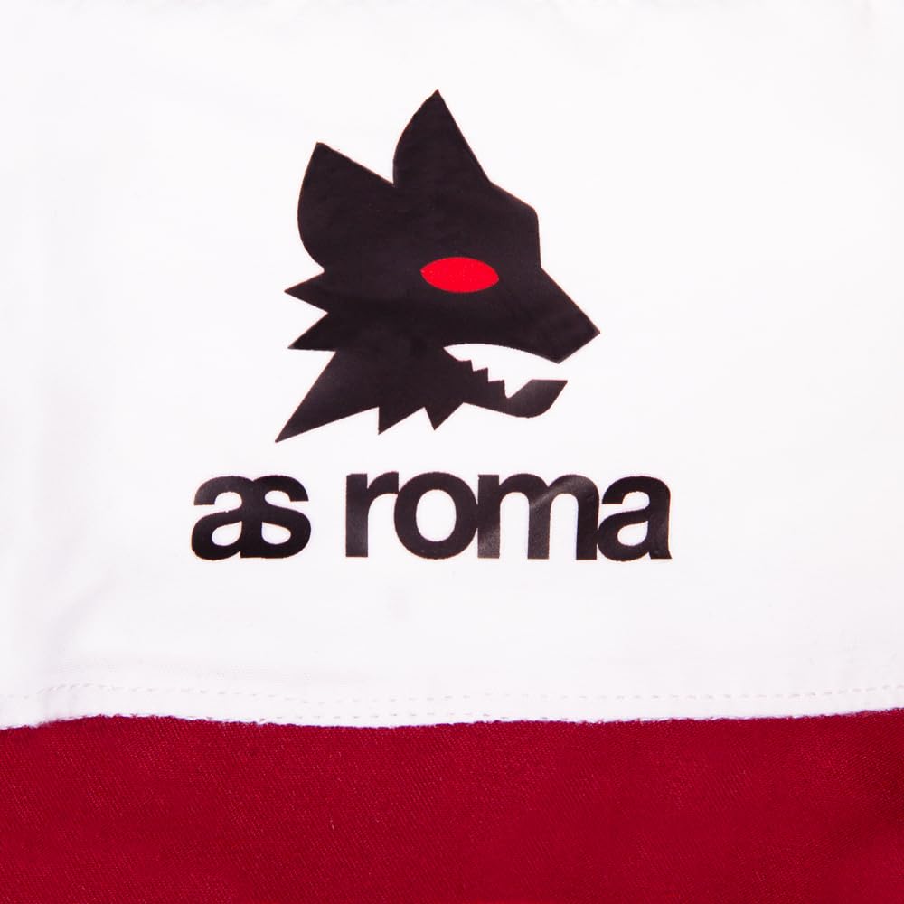 AS Roma Pouchain Cappello Pescatore Bianco Storia Giallorossa
