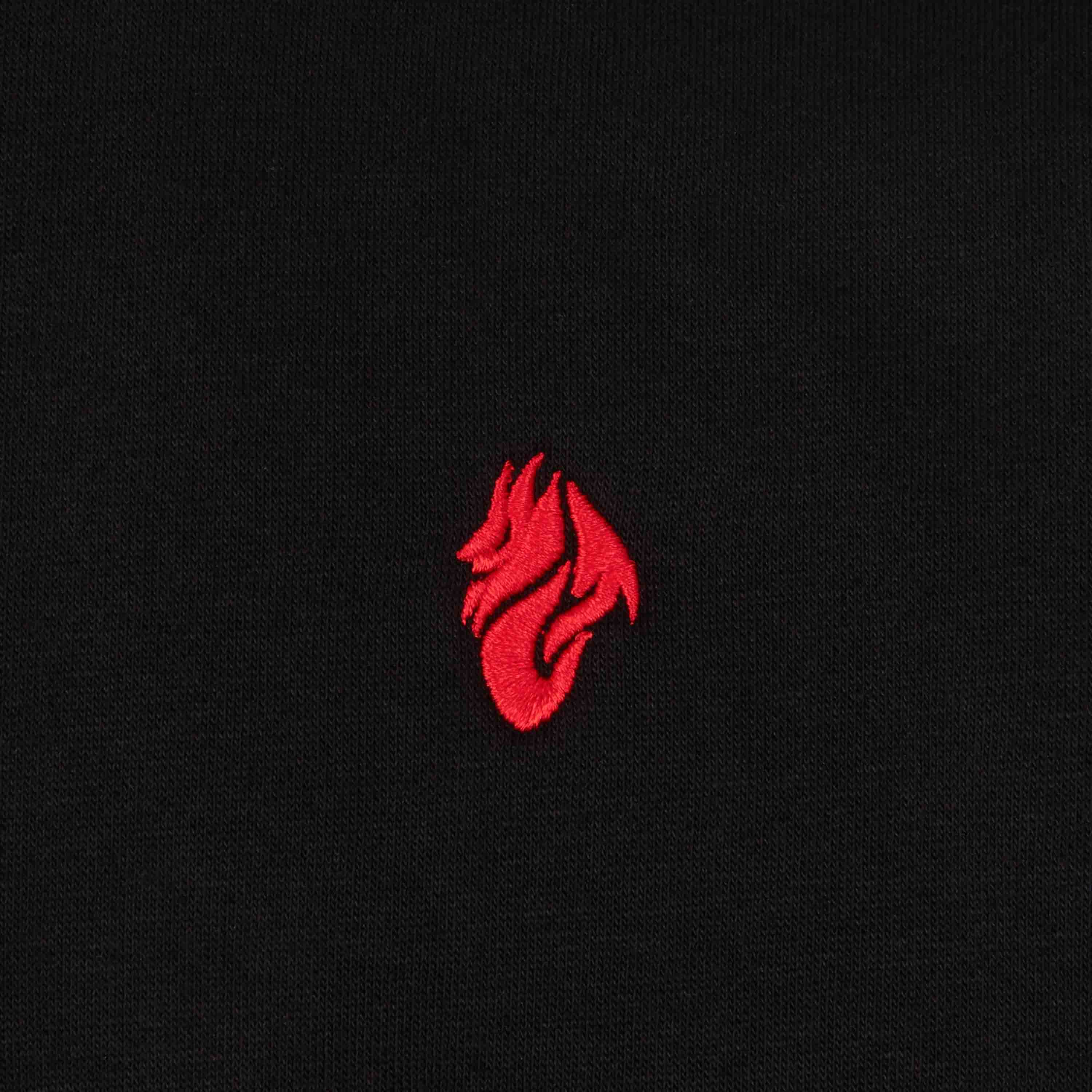 AC Milan Devil Collection felpa cappuccio uomo ricamo devil