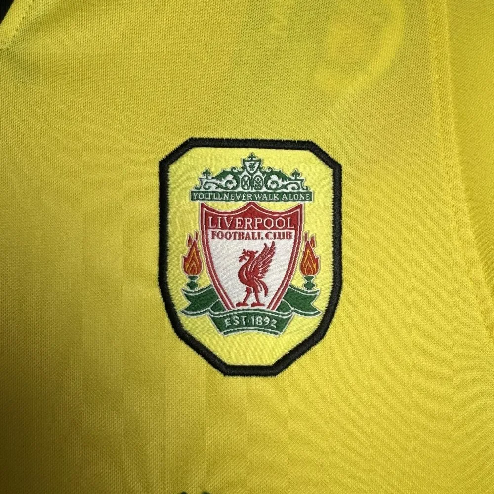 Tifoso Store Liverpool 2004/05 Seconda Maglia retro gialla