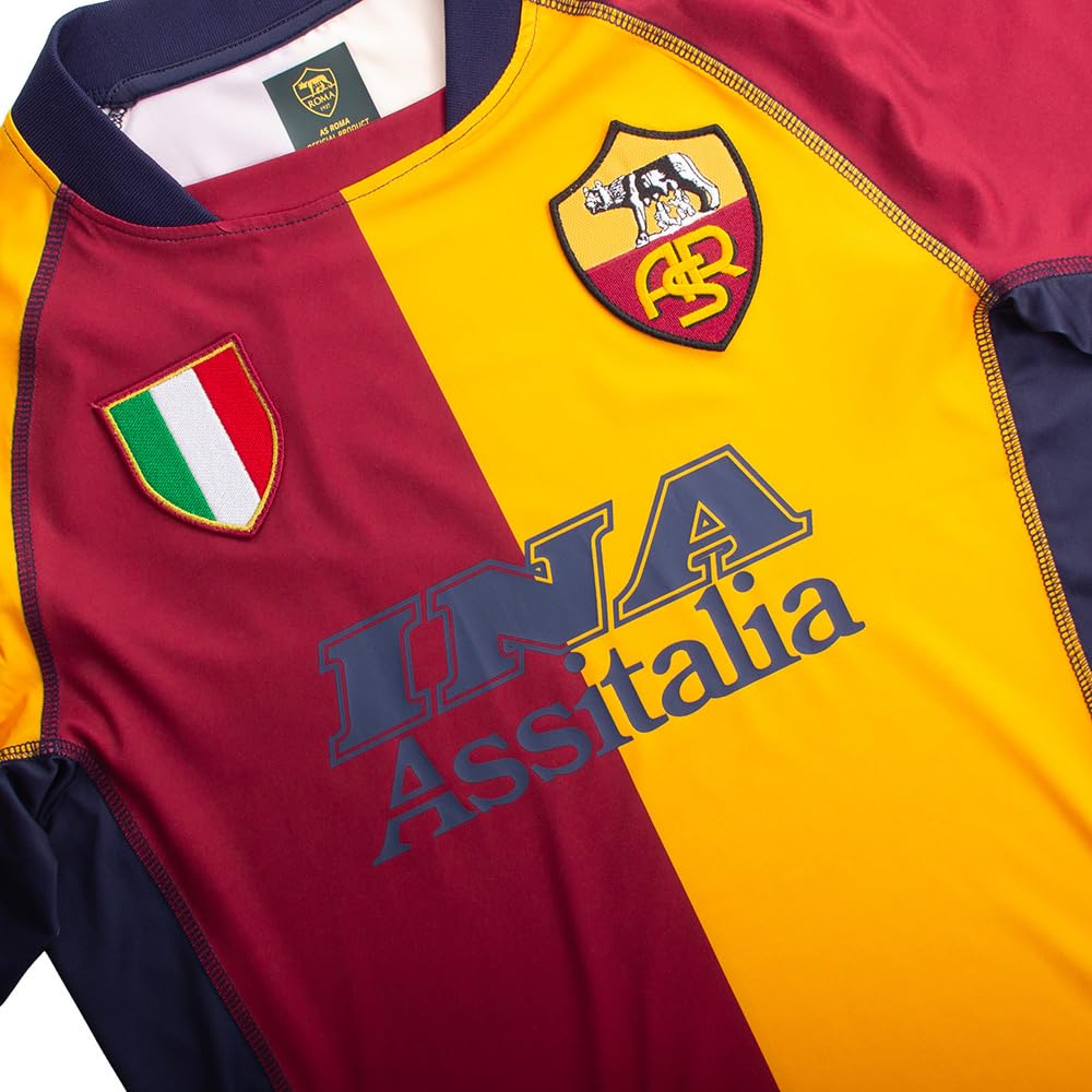 AS Roma Maglia Vintage 2001-2002 Champions taglia L