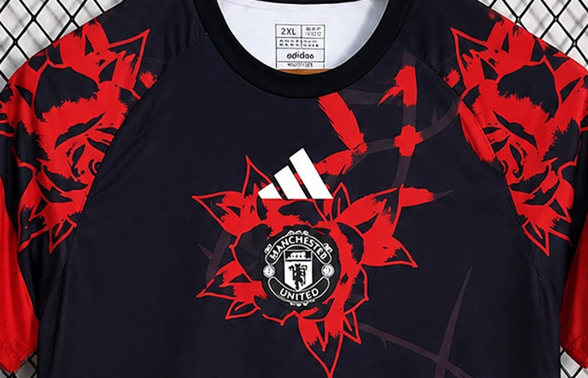 Tifoso Store Manchester United Pre Match 2026/27 Maglia Nera