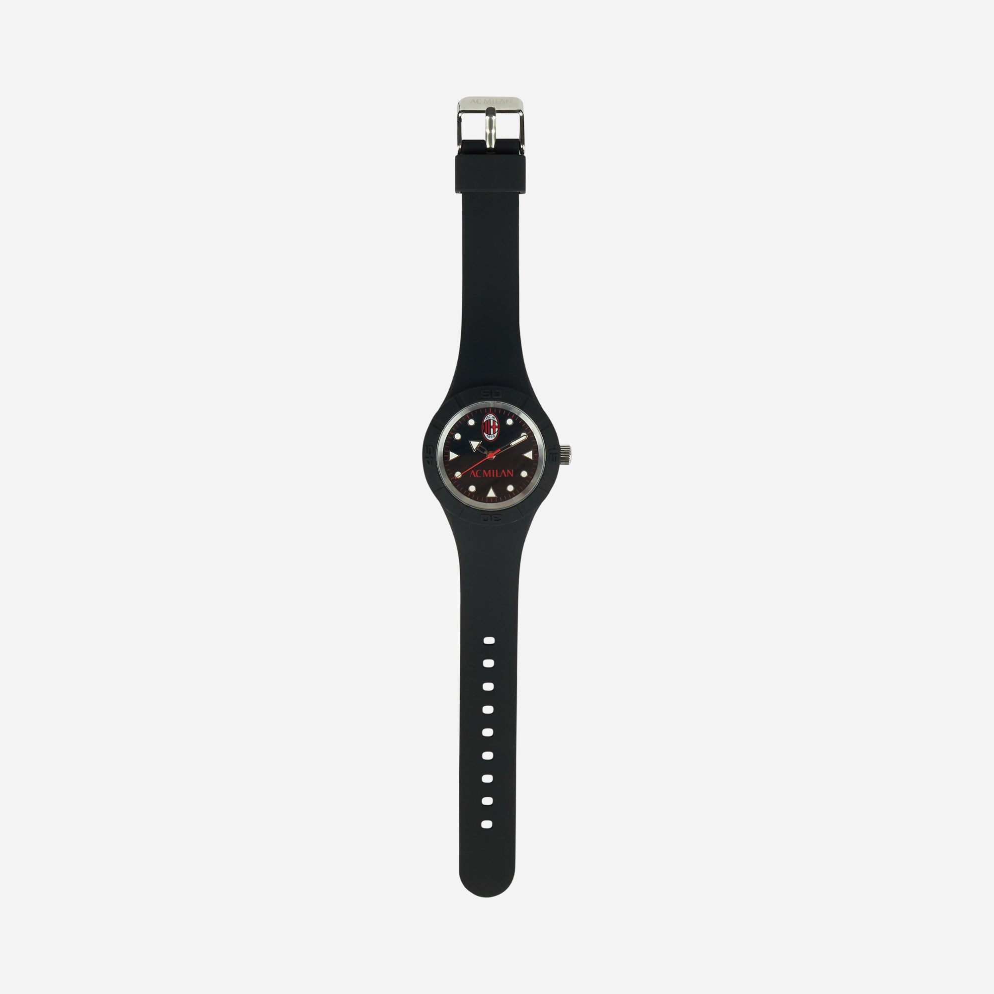 AC Milan Rubber orologio gomma nero unisex