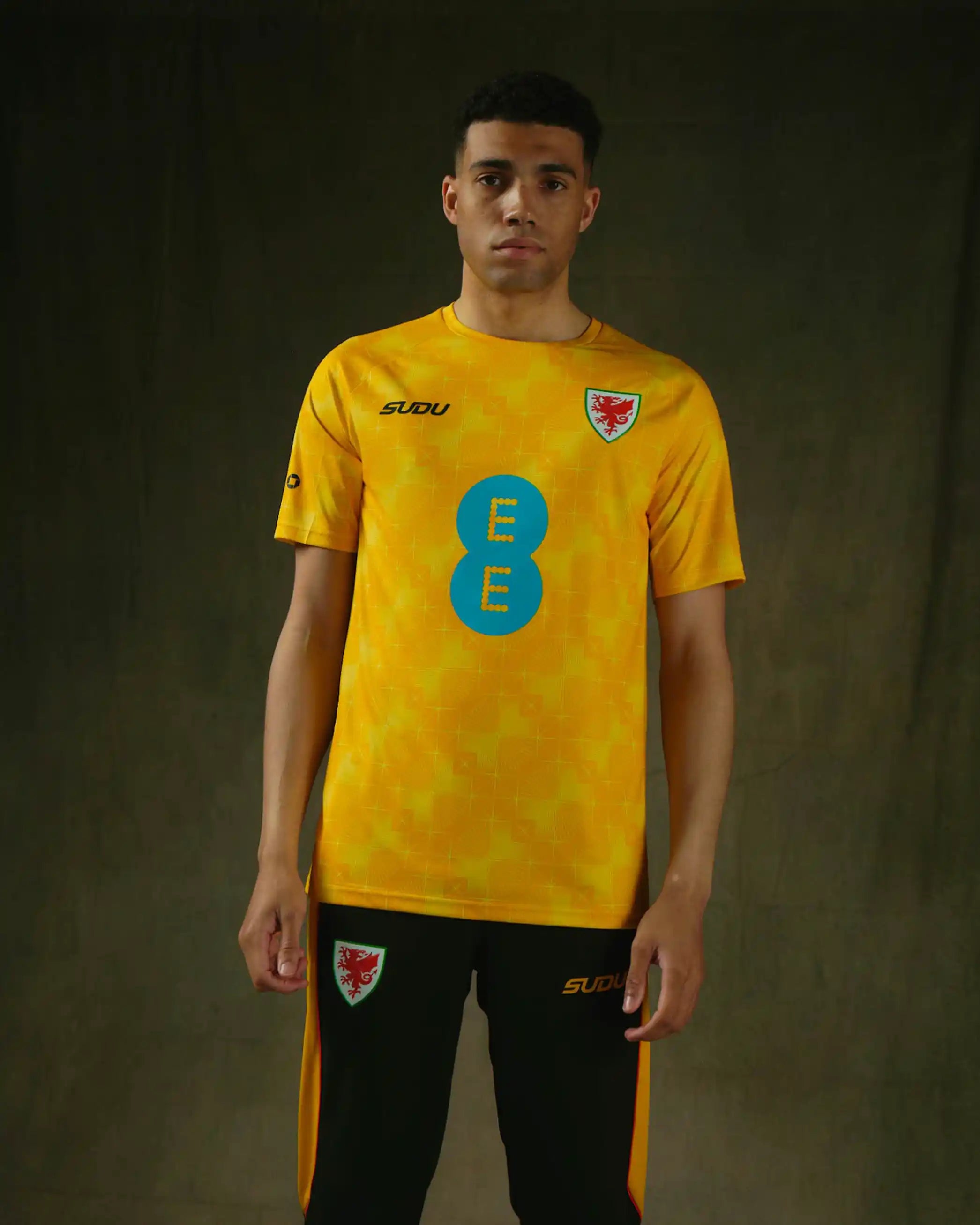 Wales SUDU 2026-27 Players maglia training gialla L