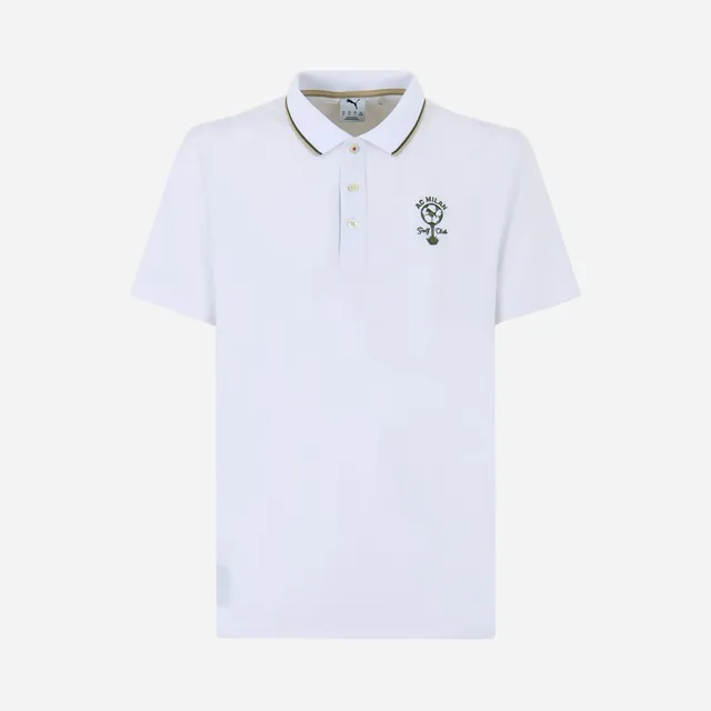 AC Milan Polo Milan Puma X ACM Golf Club polo bianca uomo traspirante