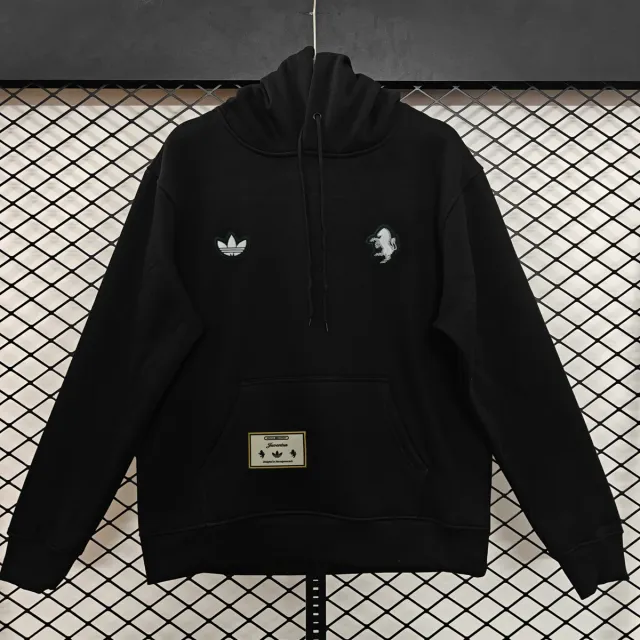 Tifoso Store Juventus Nera 2026/27 felpa con cappuccio