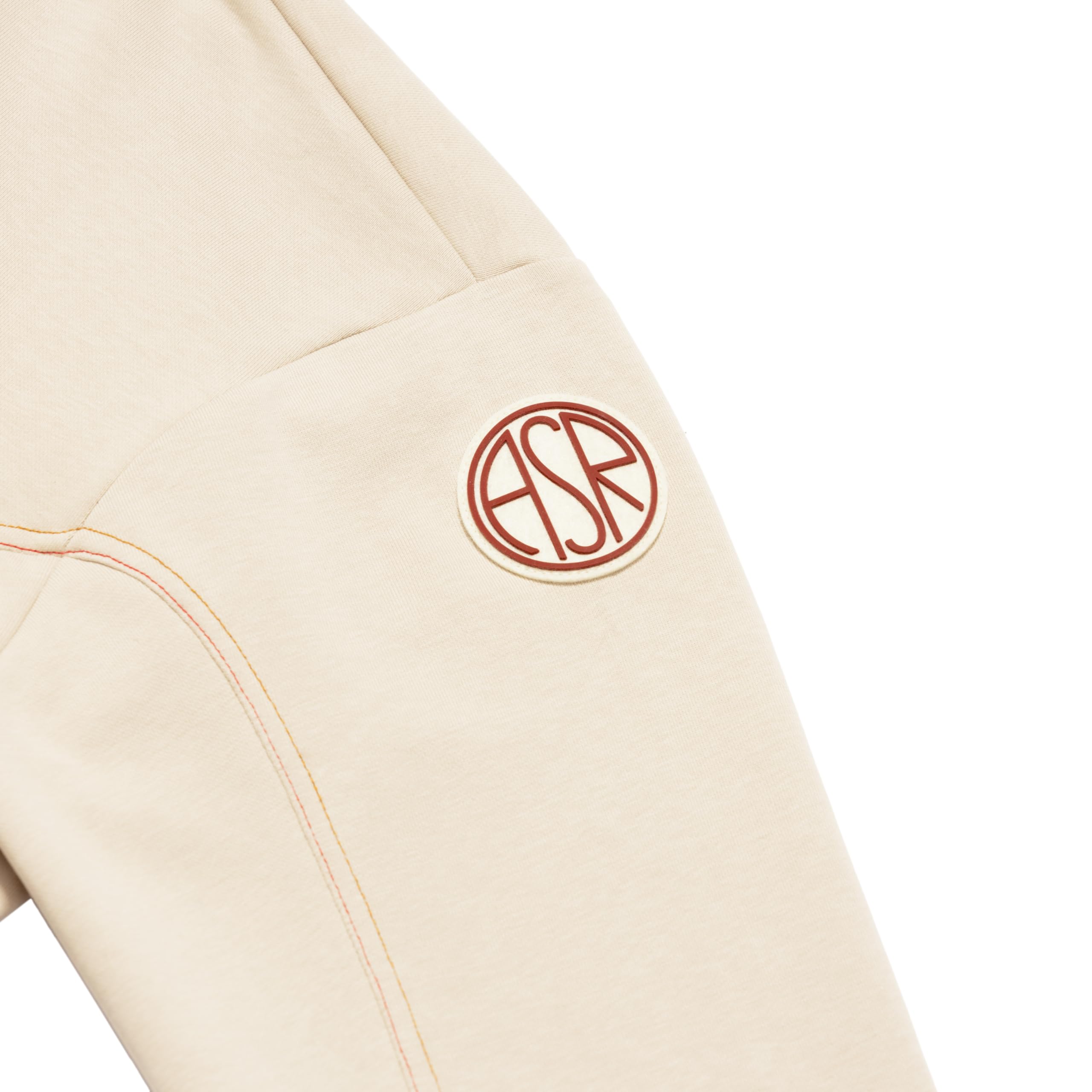 AS Roma Imprinting Hoodie White felpa crema M Corto