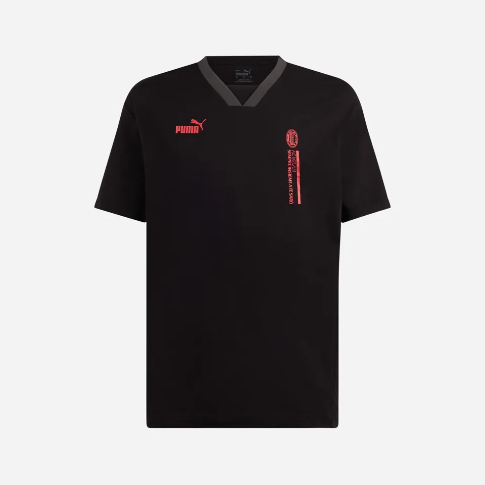 AC Milan Sempre Insieme T-Shirt Uomo con Scritta