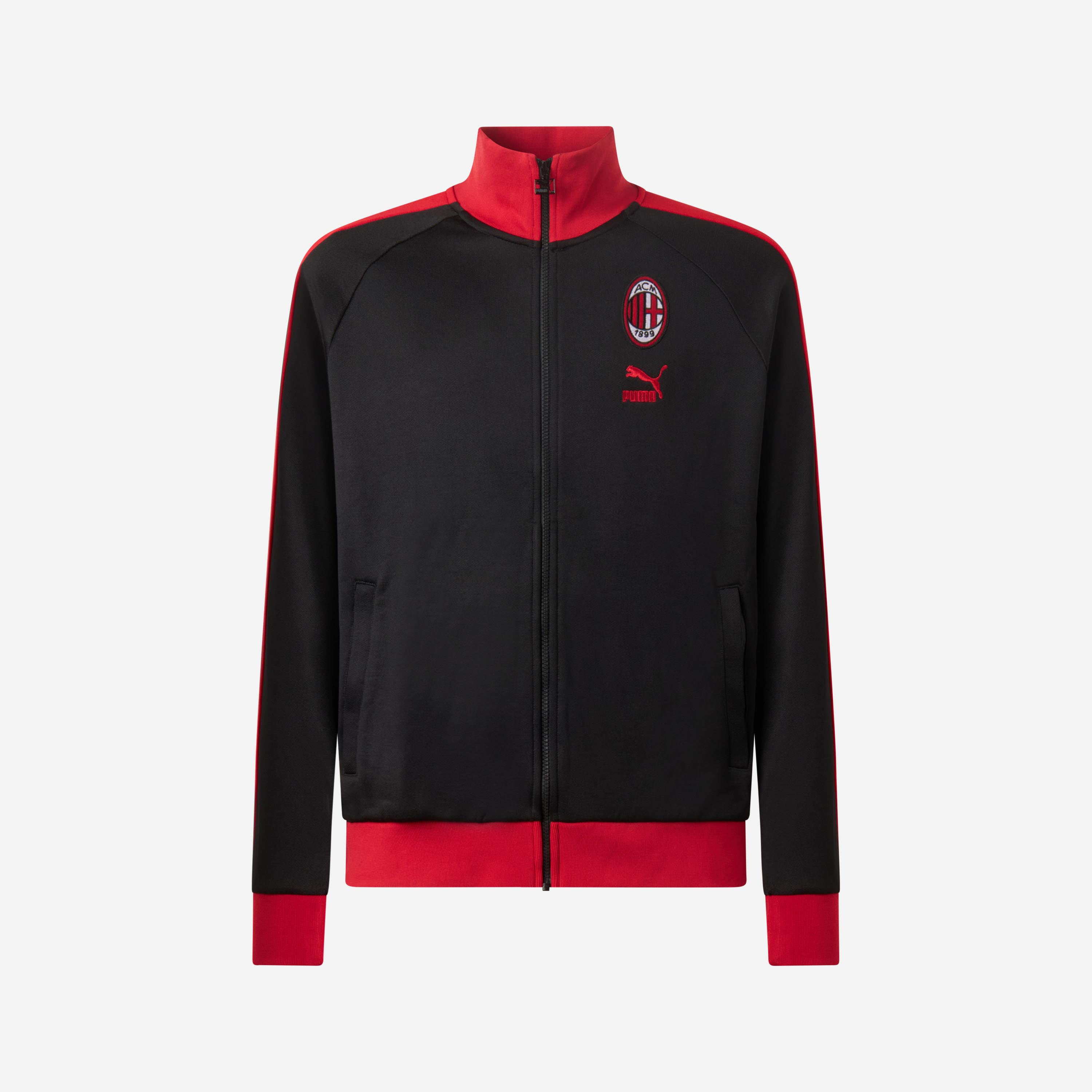 AC Milan Heritage Collection Hoodie felpa uomo M mezza zip