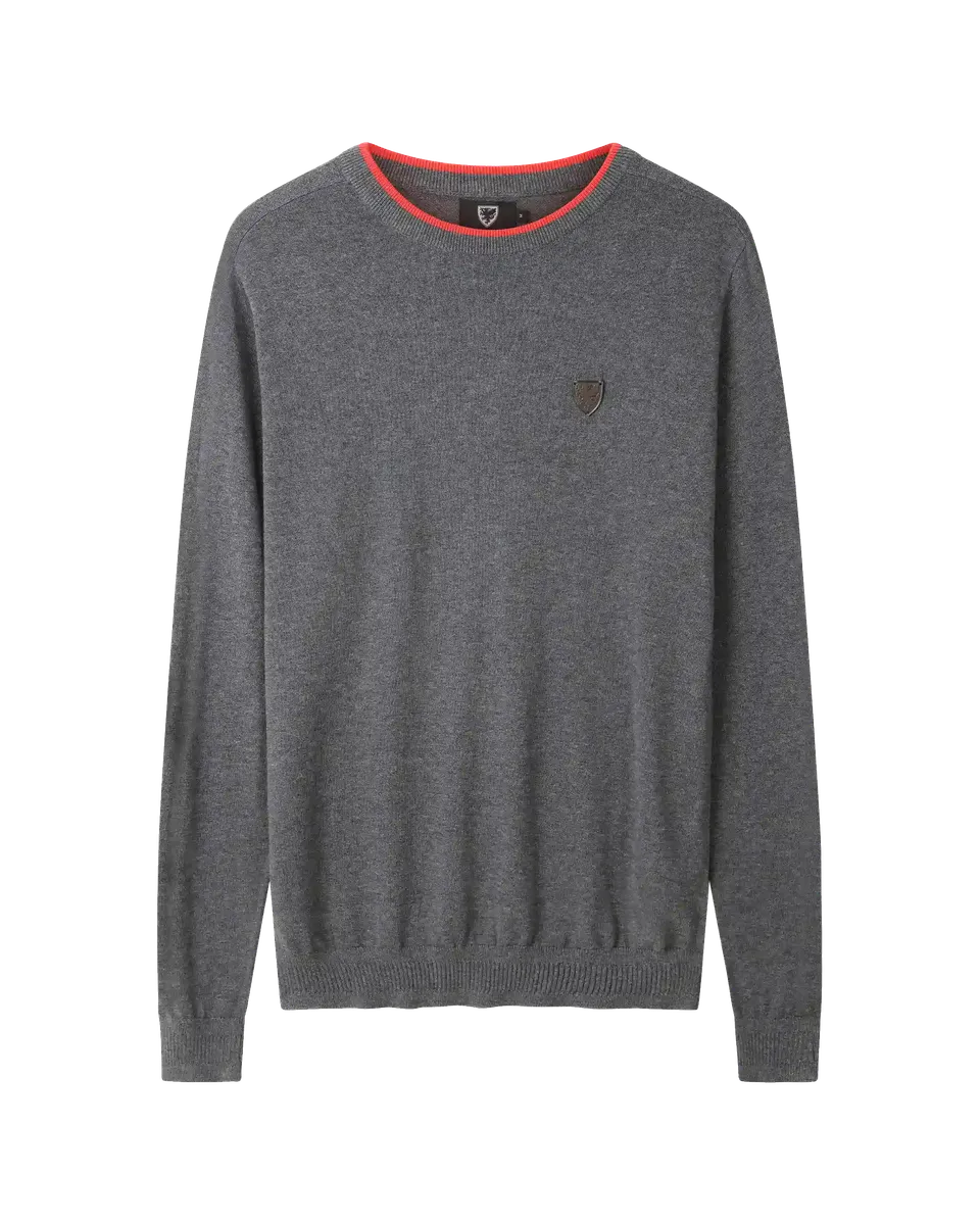Wales Fanwear 1876 felpa girocollo grigia