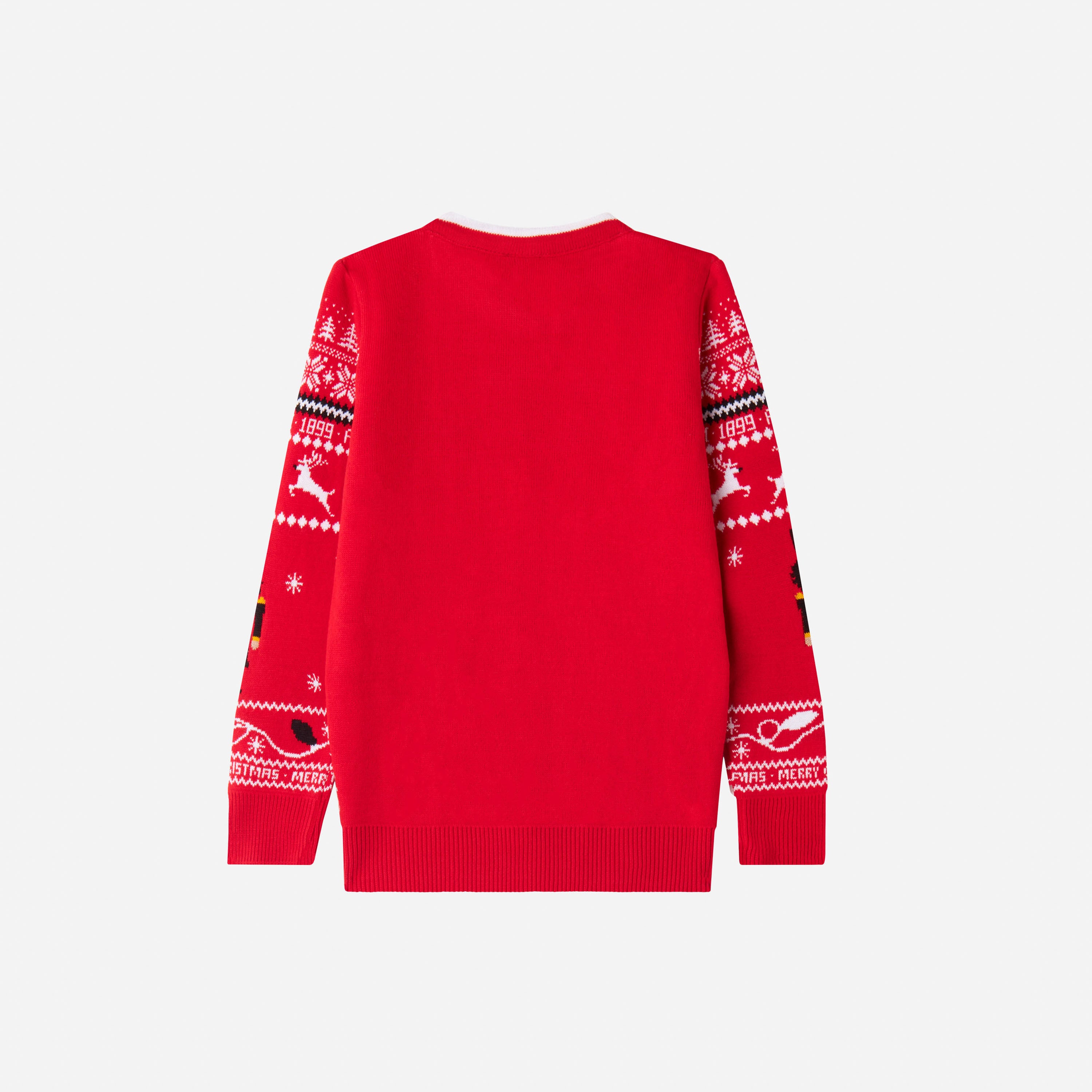 AC Milan Kids Christmas Jumper Bambino Rossonero 8 10 12 Anni
