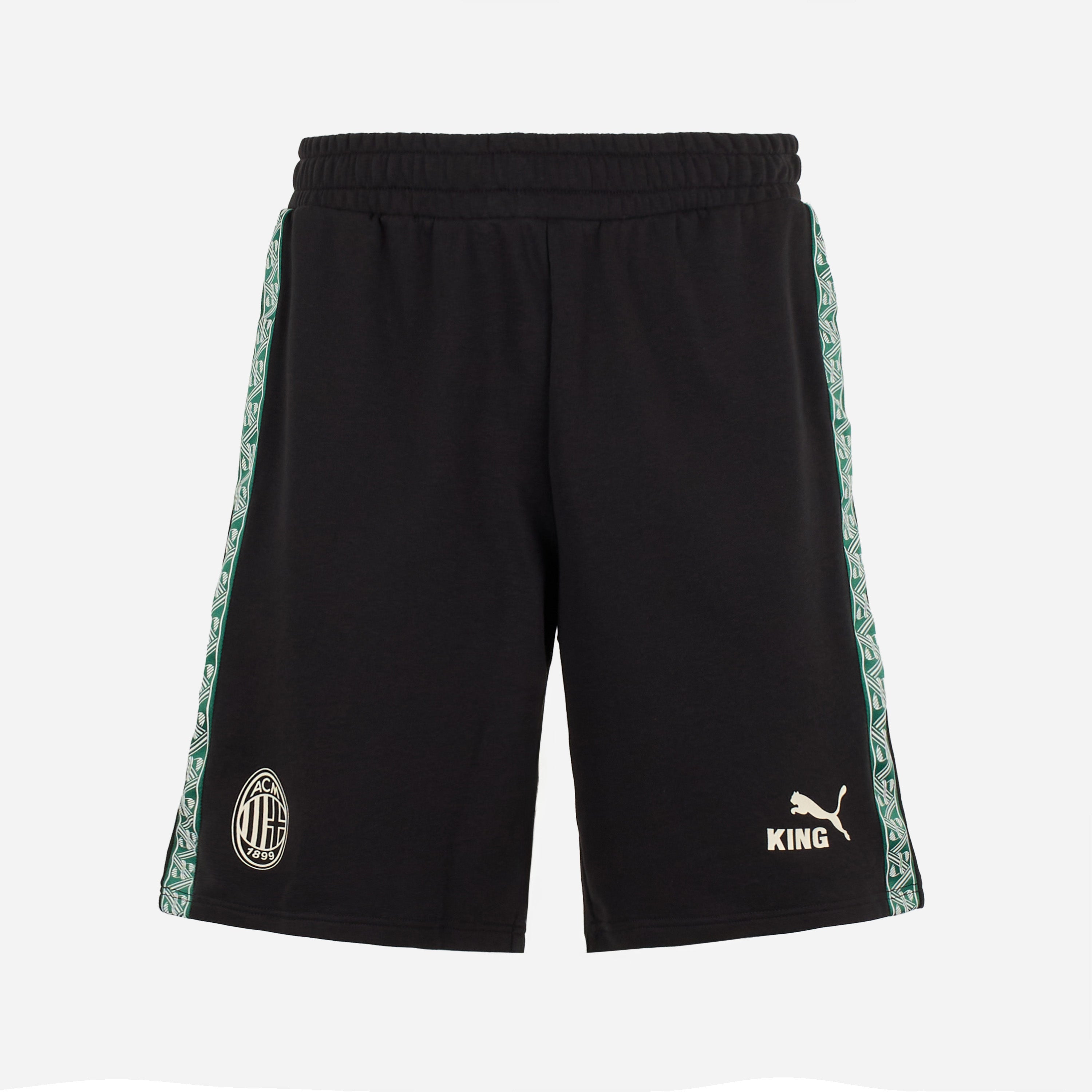 AC Milan King Collection Shorts Pantaloncini Neri Uomo