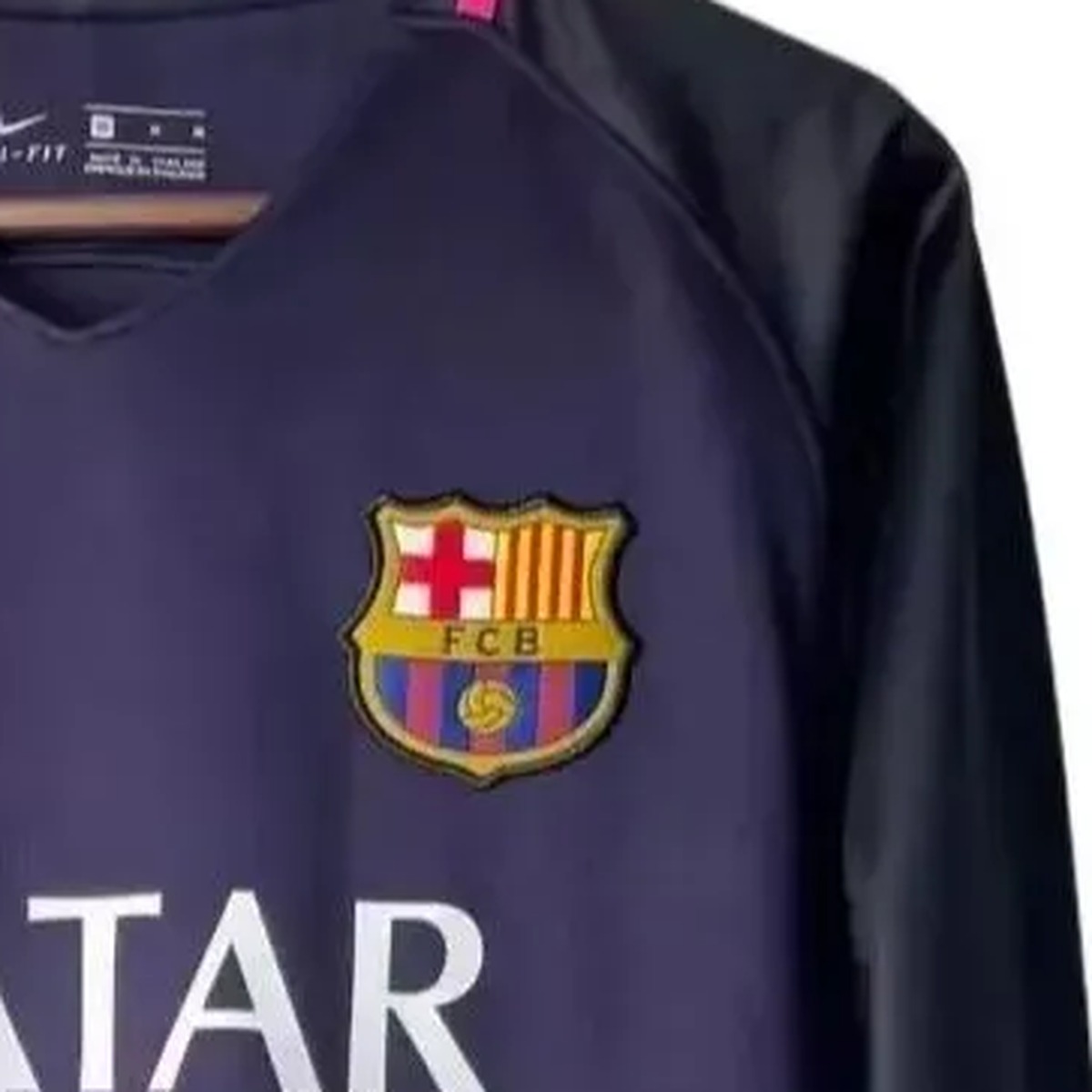 Tifoso Store Barcellona Away 2016/17 maglia manica lunga viola