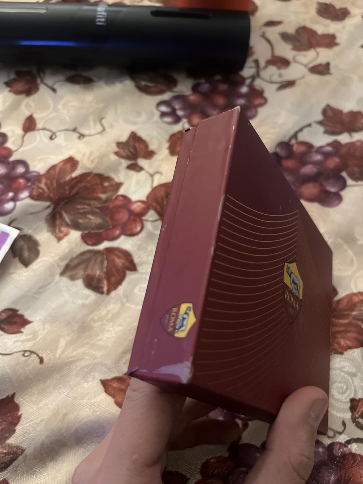 Roma Fanshop Accessori Portafoglio in Pelle Logo Roma Ufficiale