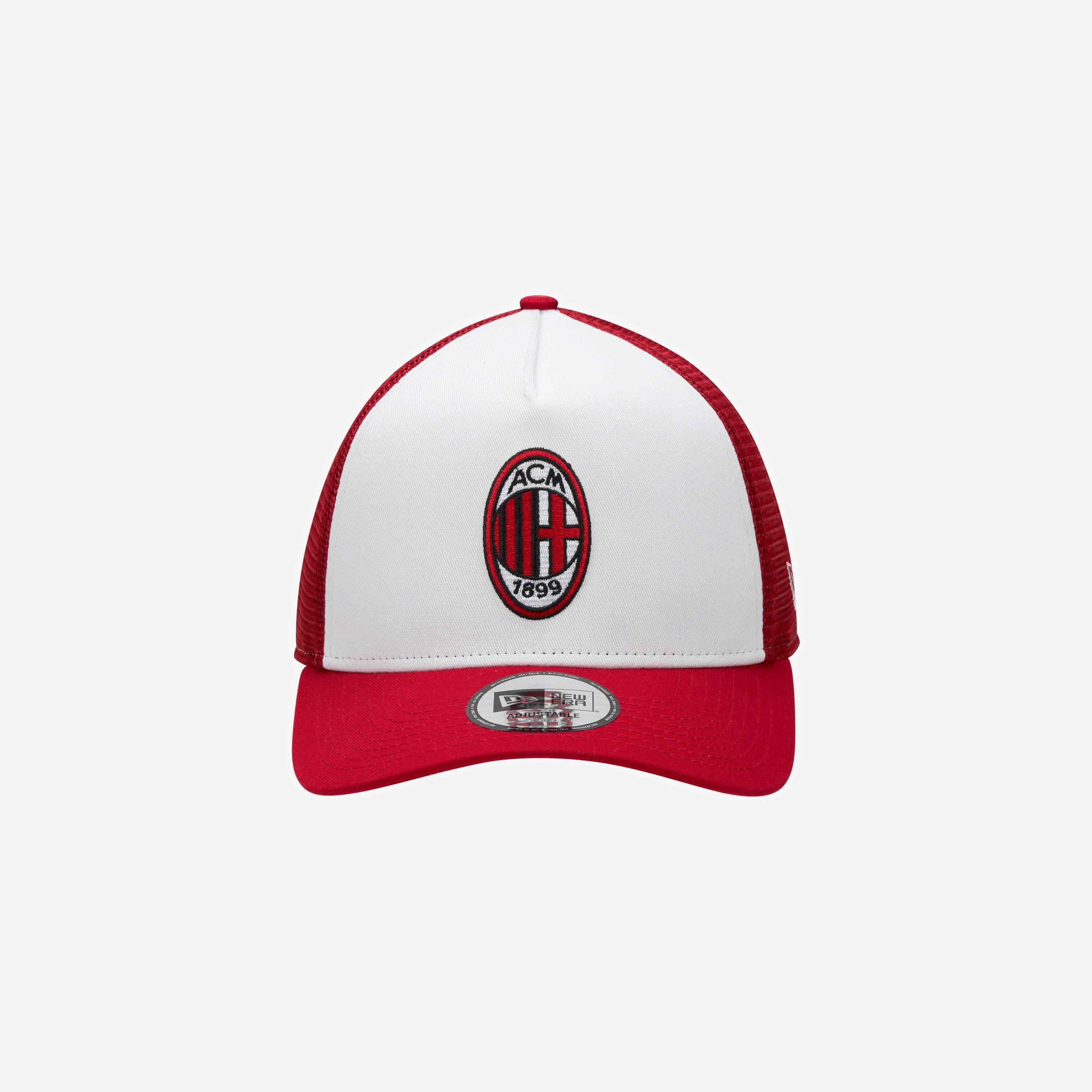 AC Milan New Era Trucker Cappello con Logo Taglia Unica