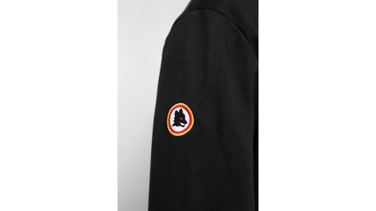 Roma Fanshop Solo La Roma felpa fullzip L con cappuccio