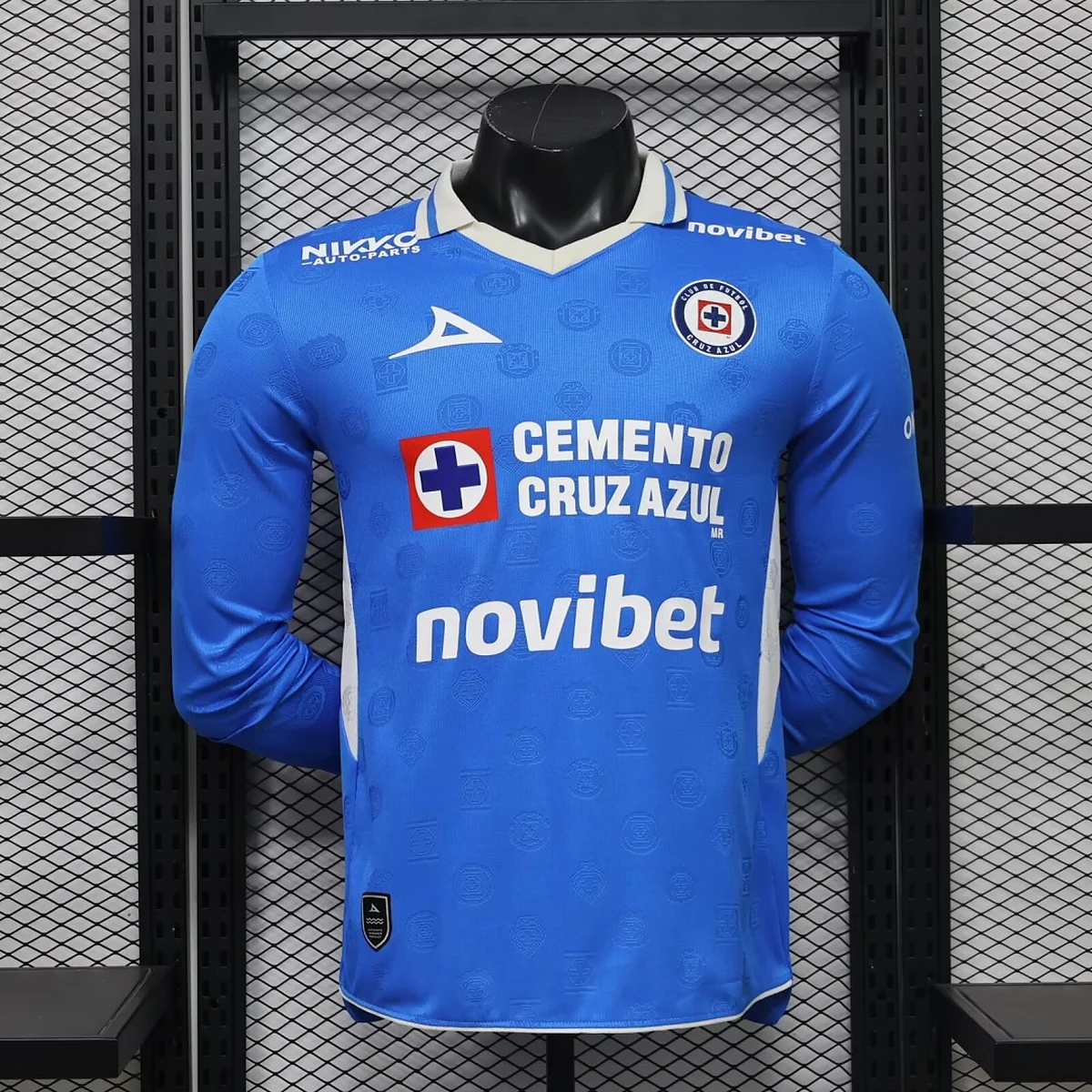 Tifoso Store Player Version Cruz Azul 2026/27 maglia manica lunga azzurra
