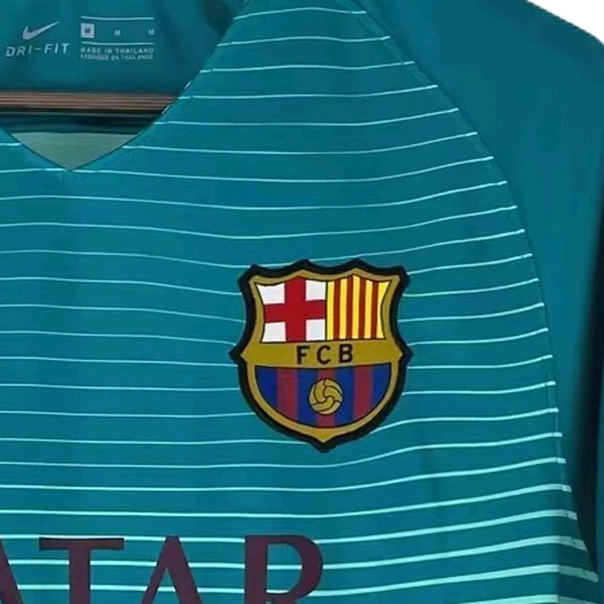 Barcellona 2016/17 Terza Maglia Third verde smeraldo