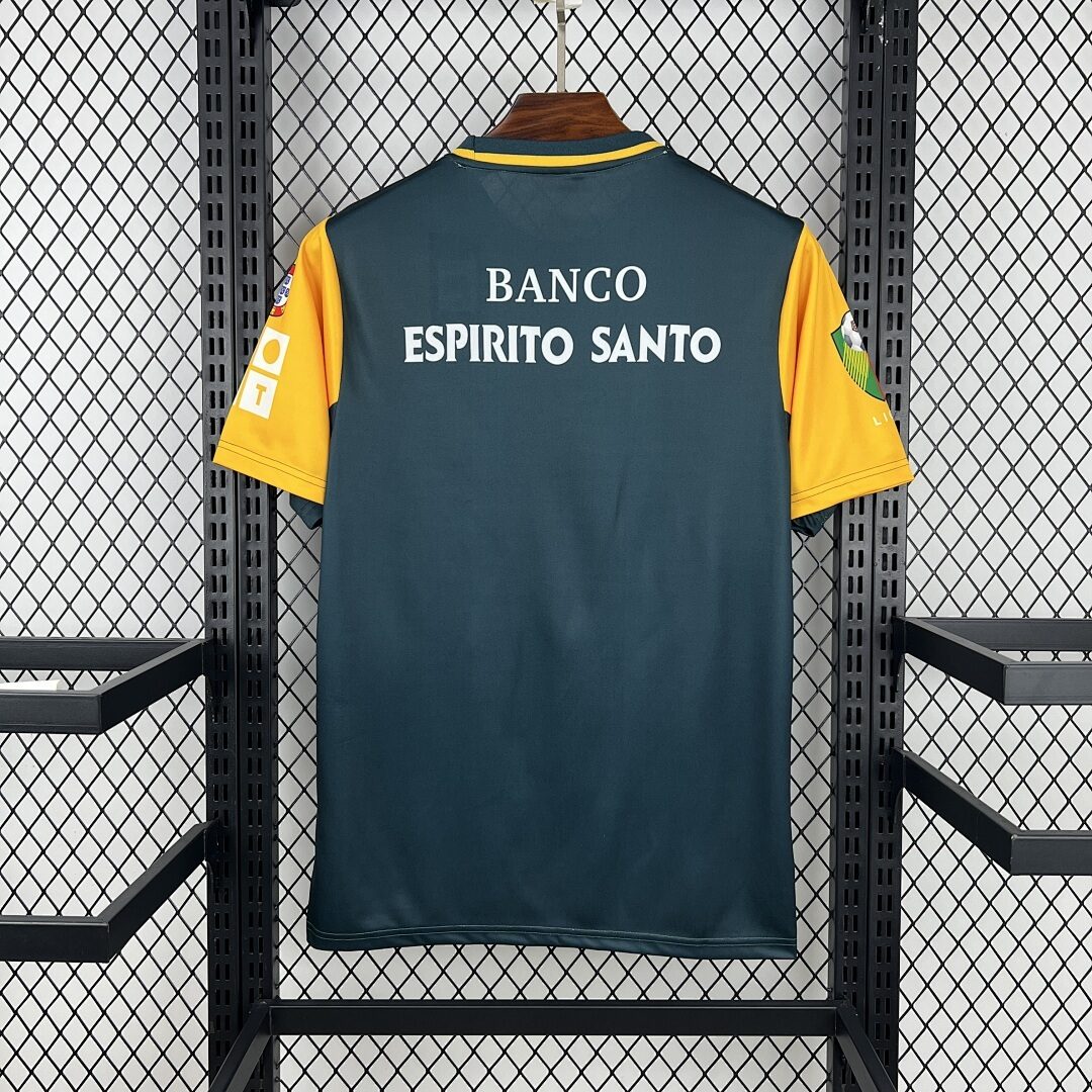 Sporting CP 2002/03 maglia retro verde bianca taglie S-XXL