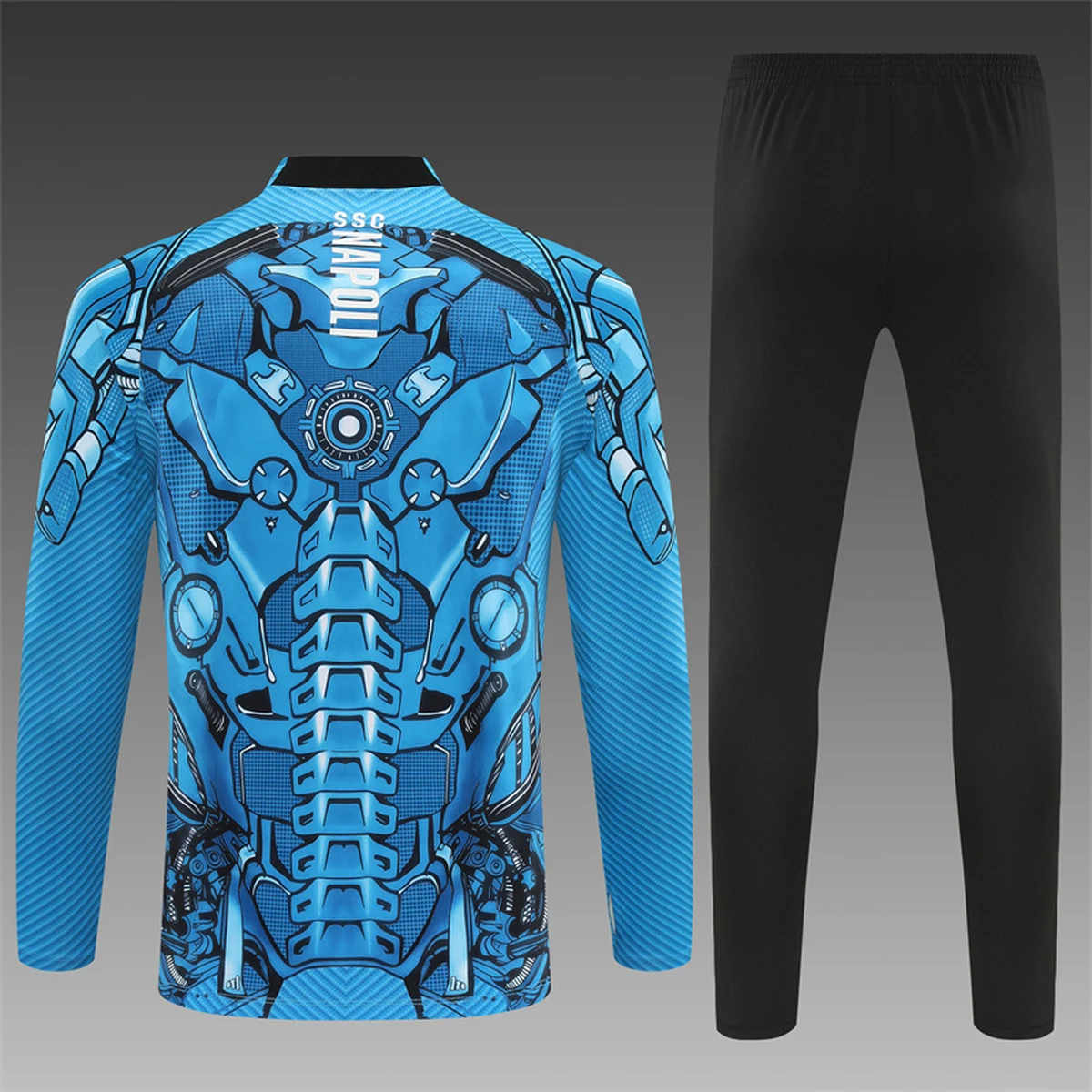 Tifoso Store Tuta Napoli Mimetica Azzurra 2025/26 mezza zip