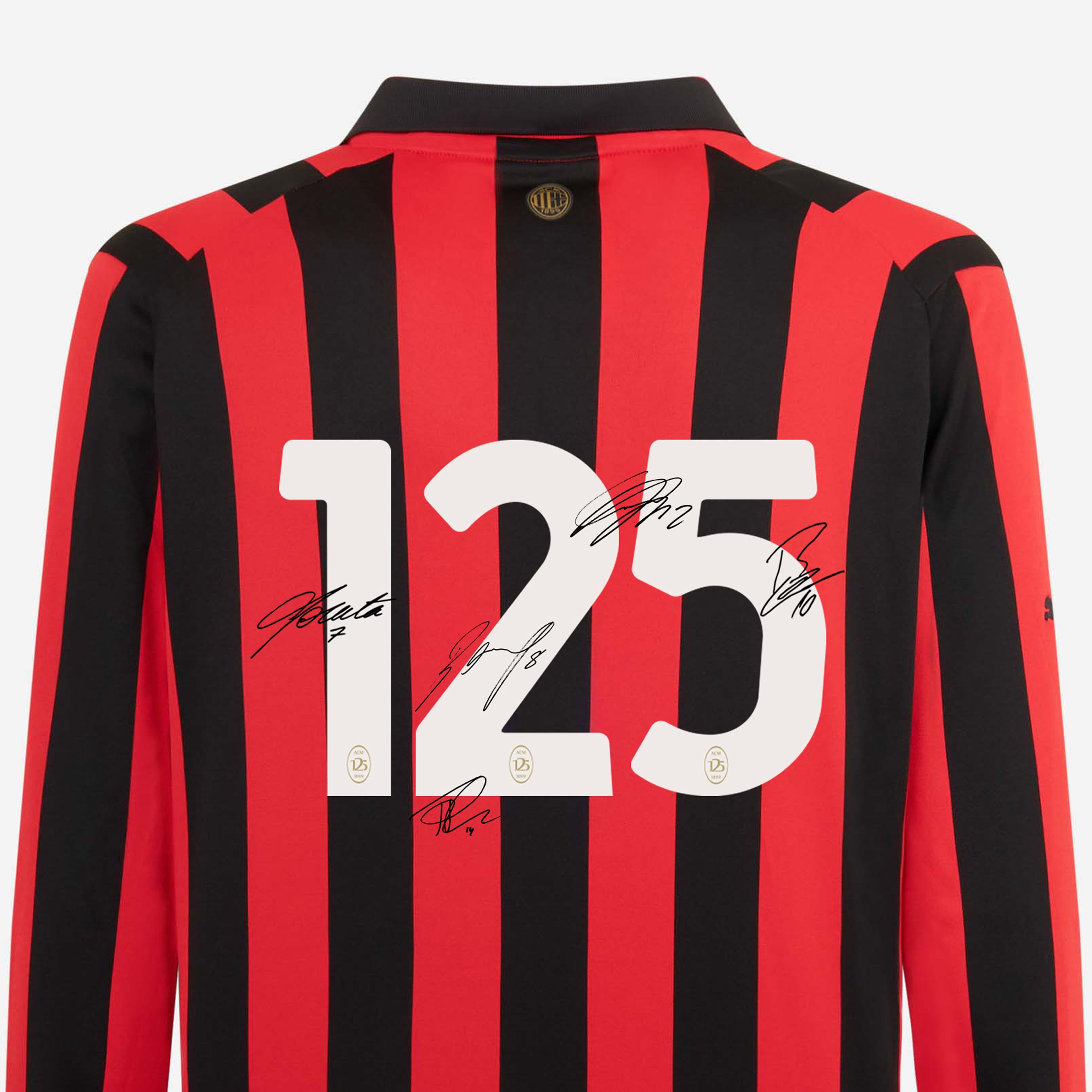 AC Milan 125 Anniversario maglia firmata One Size