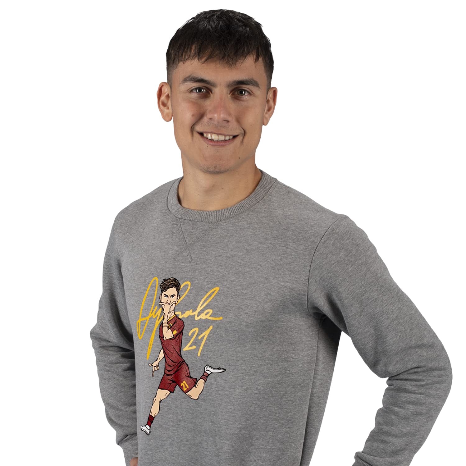 Roma Fanshop Baby Dybala II felpa girocollo nera 10 anni