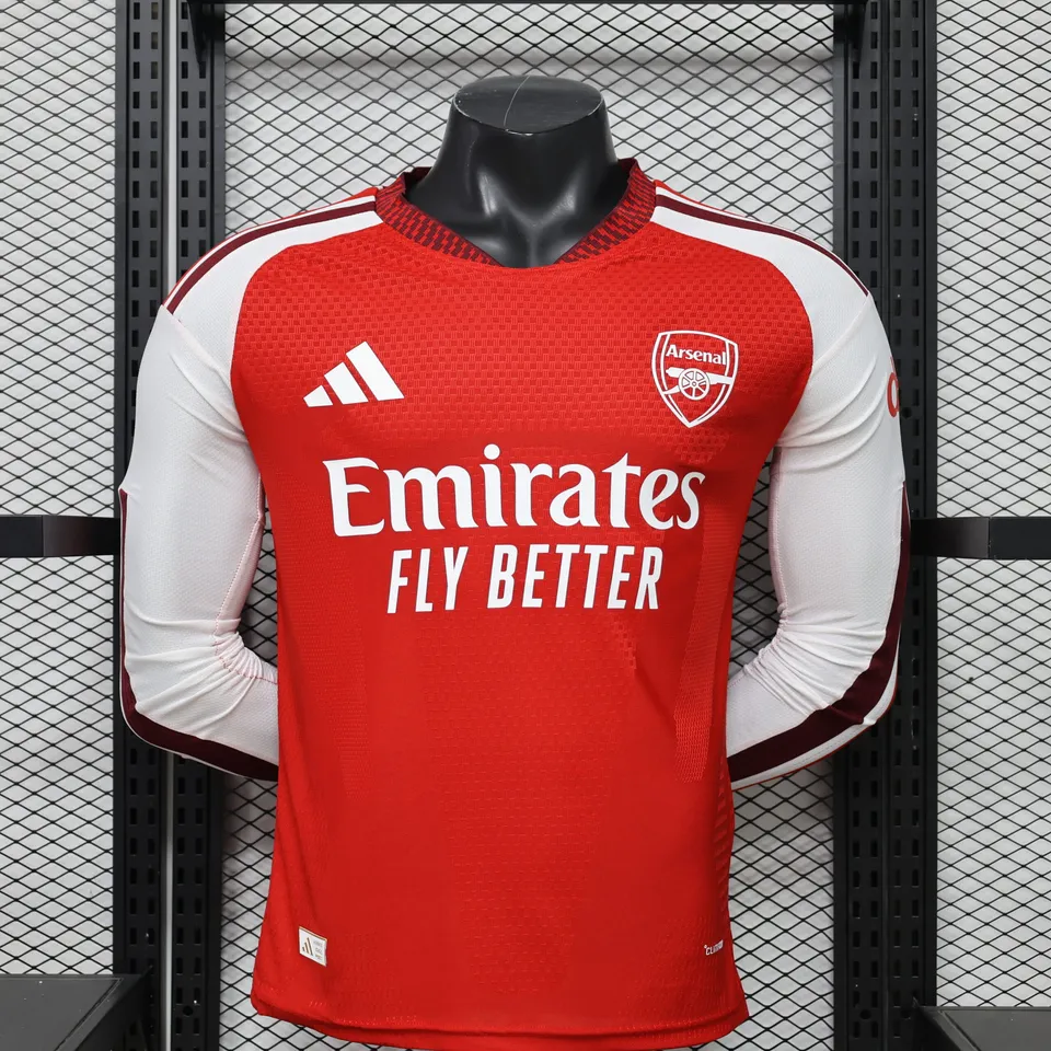 Arsenal Player Version Prima Maglia 2026/27 manica lunga