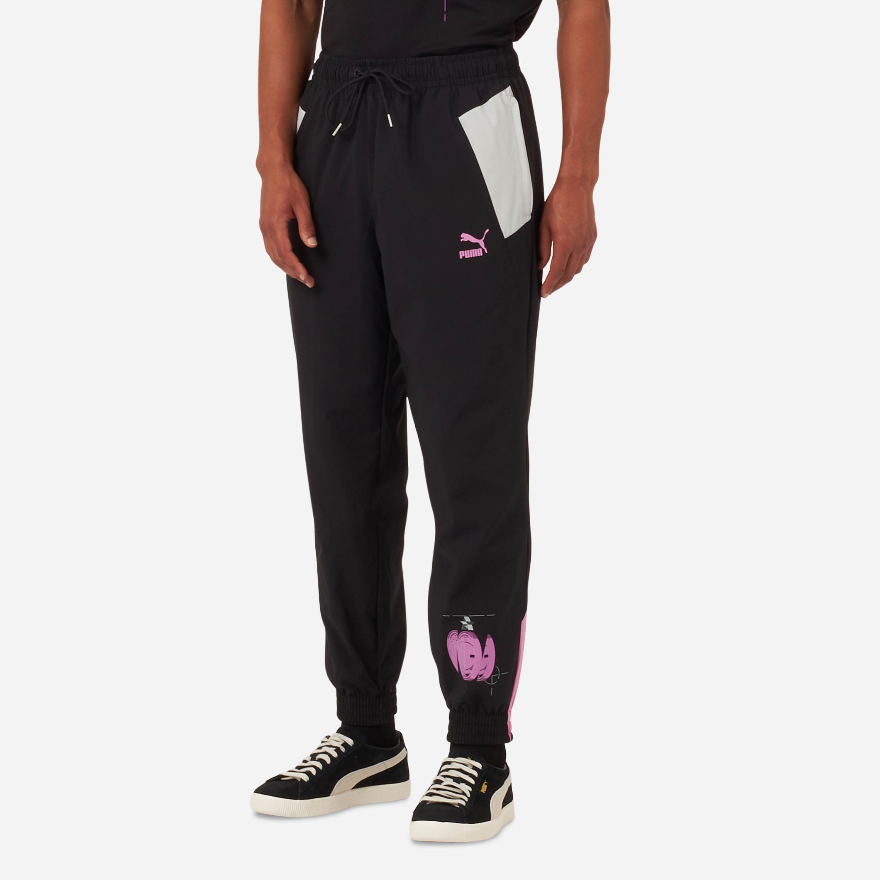 AC Milan Colour Block pantaloni tuta uomo con tasche