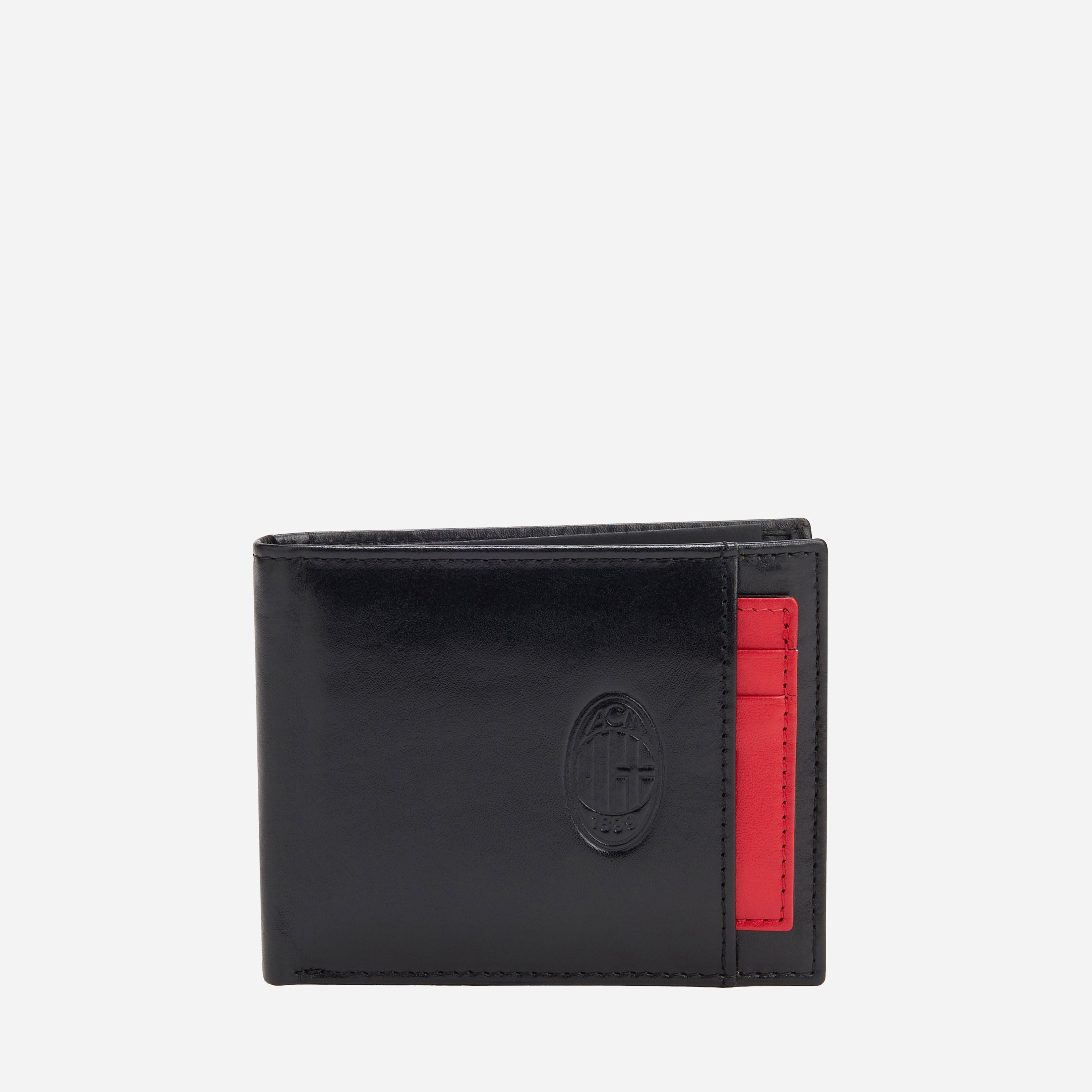 AC Milan Accessori Milan portafoglio pelle taglia unica nero