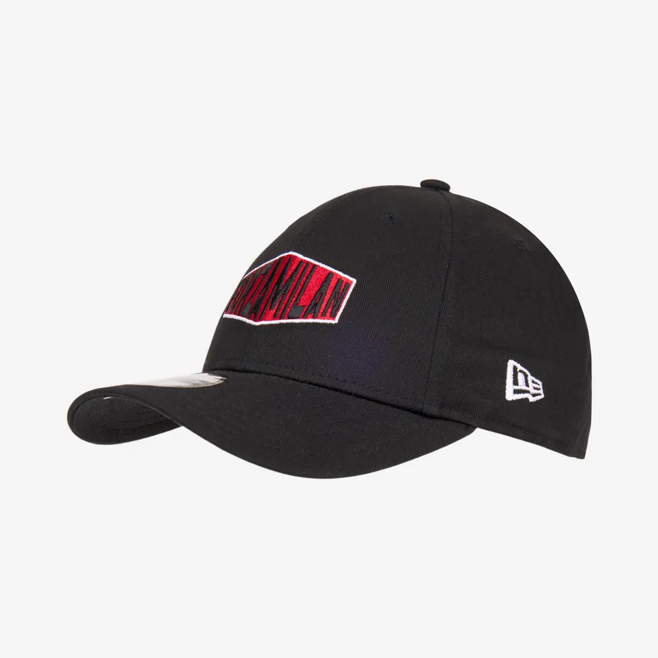 AC Milan 9Forty New Era cap bambino nero Forza Milan cotone