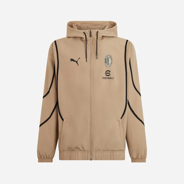AC Milan Prematch 2024/25 giacca cappuccio zip uomo M