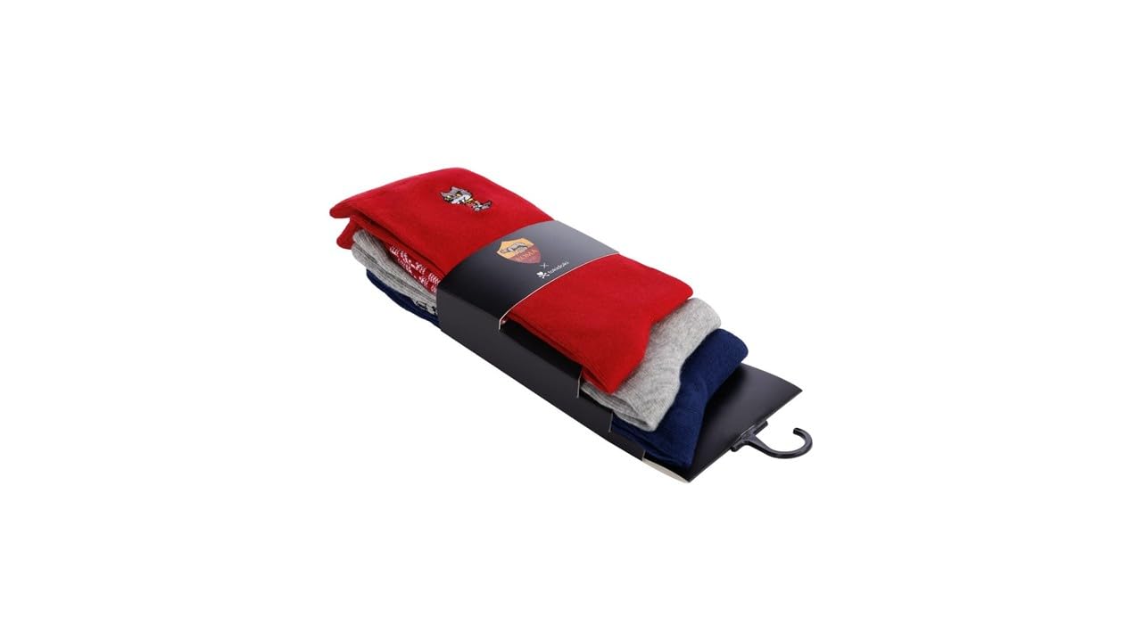 Roma Fanshop Baby Calze Sportive Romolo 30-35 3 paia