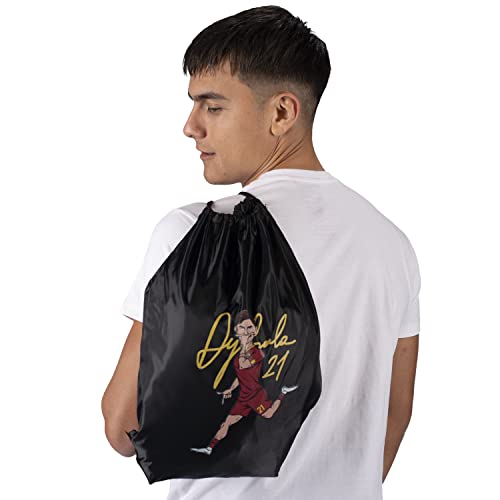 AS Roma Gymsack BAGS-GDY01 sacca nera poliestere
