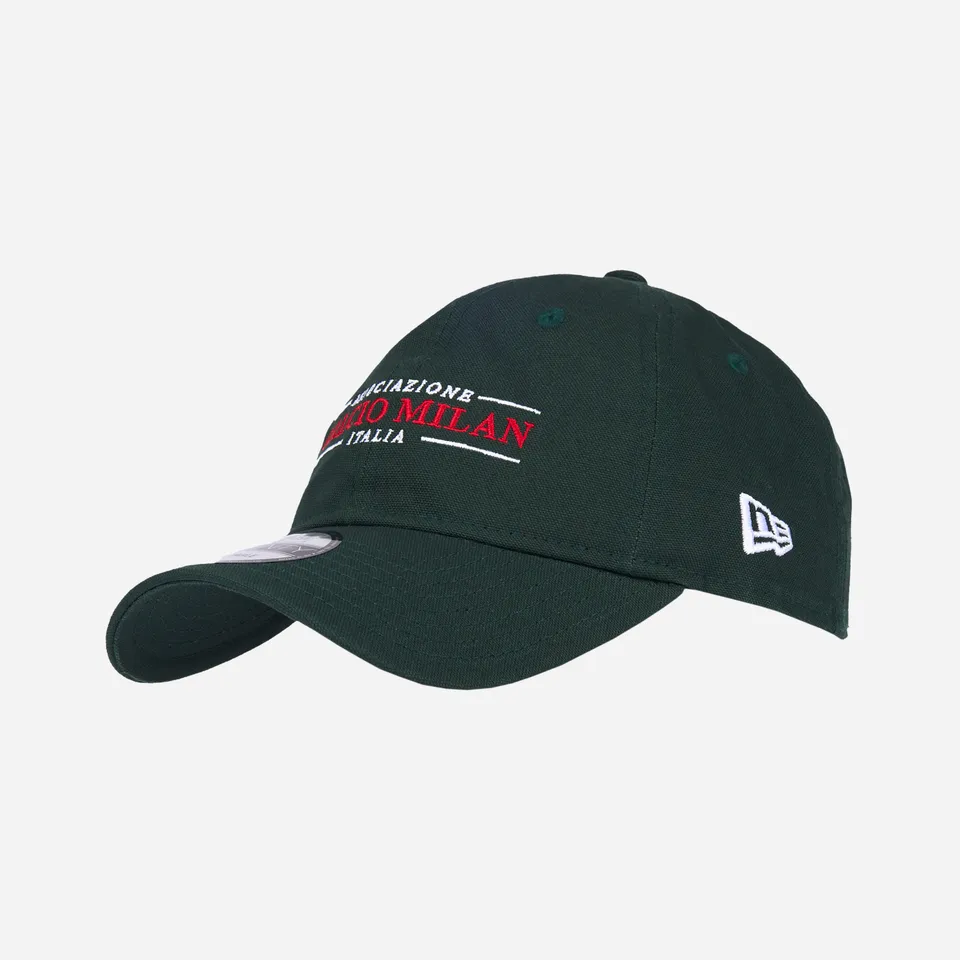 New Era 9Twenty AC Milan cappello verde ricamato cotone