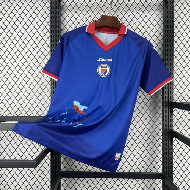 Haiti Mondiale 2026 prima maglia home blu royal