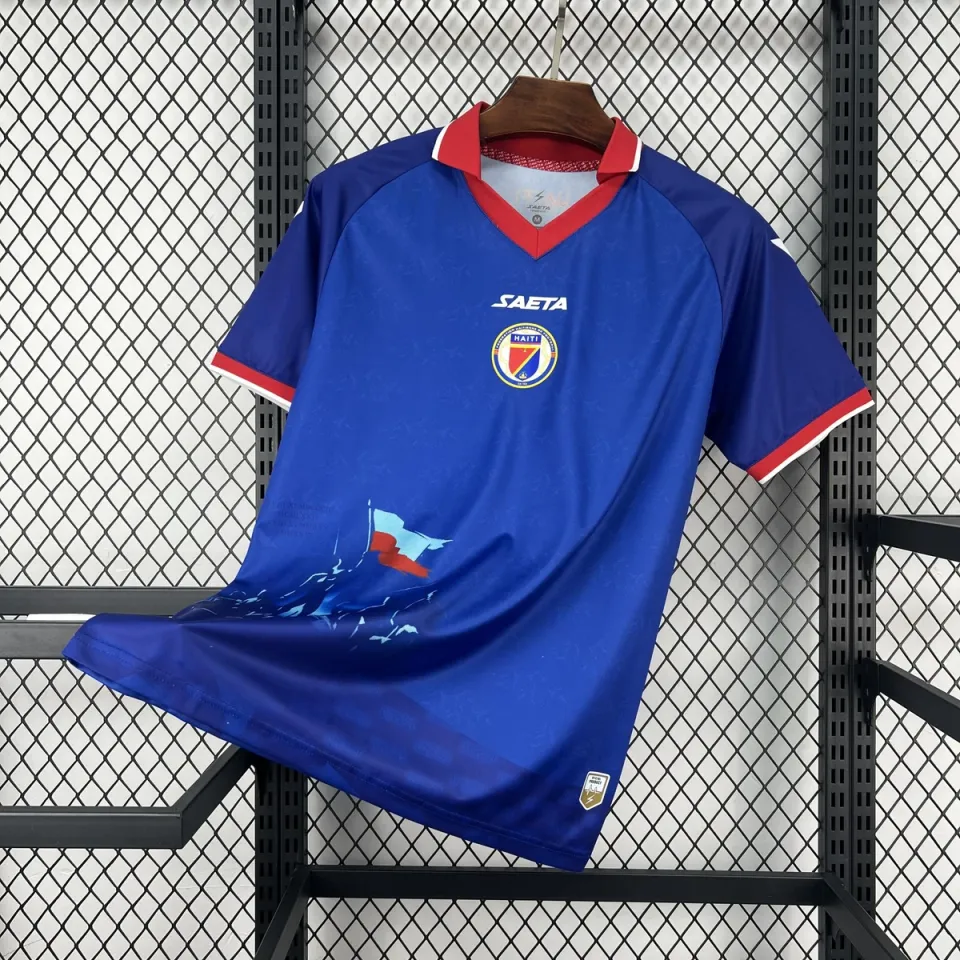 Haiti Mondiale 2026 prima maglia home blu royal