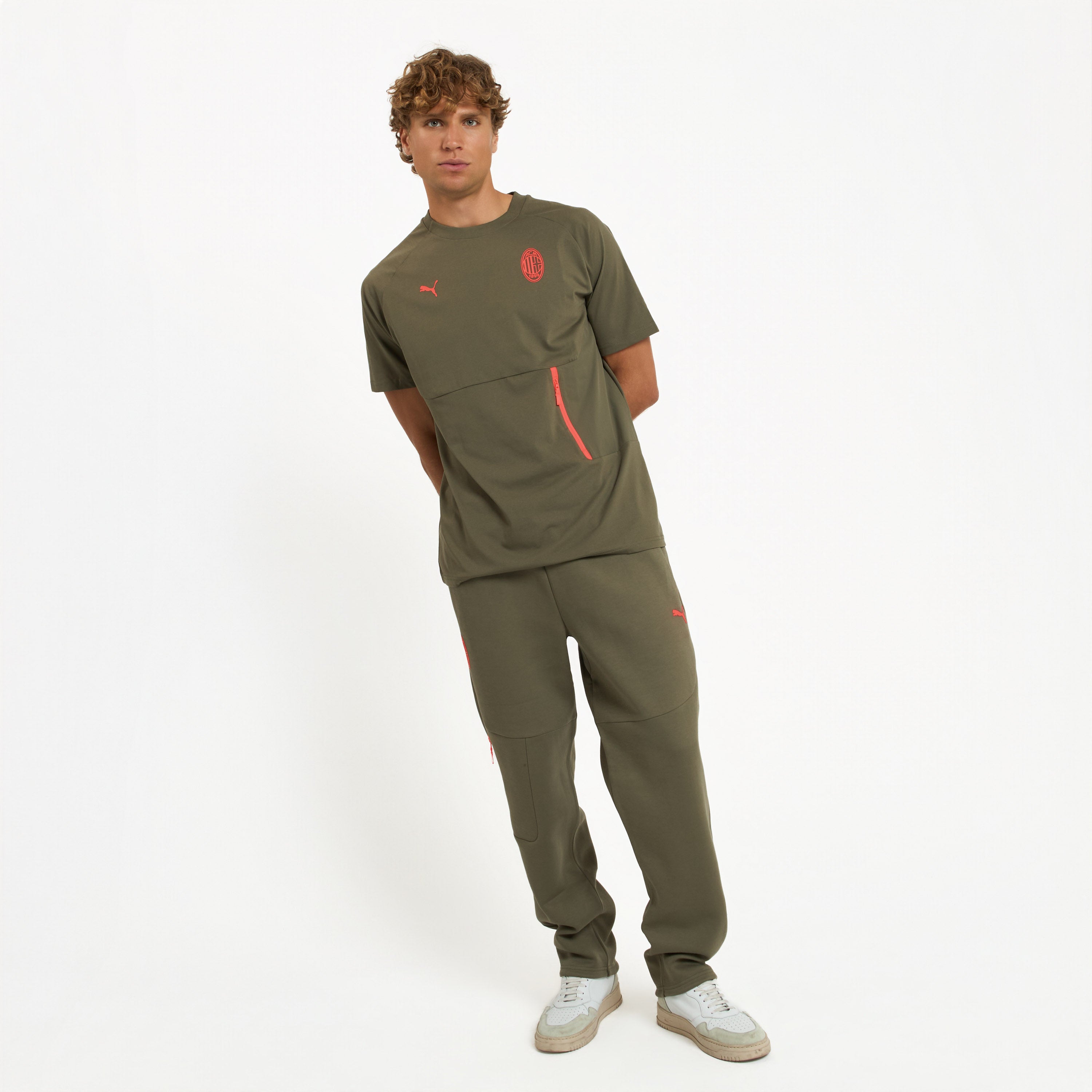 AC Milan Pumatech 2026/27 t-shirt verde uomo taglia L