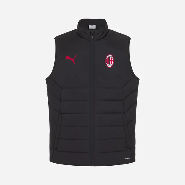 AC Milan Allenamento 2026/27 Gilet Uomo Grigio con Zip