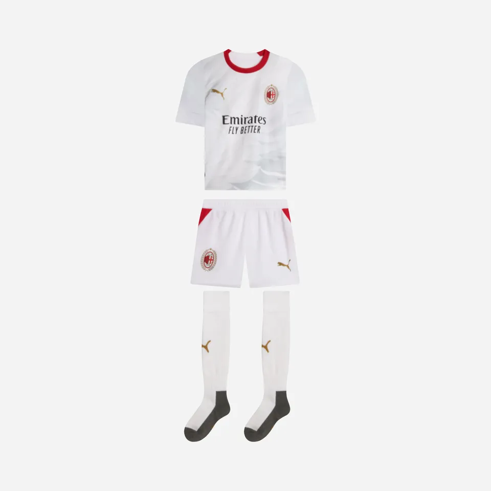 AC Milan Away 2026/27 Mini Kit bambino 6 anni maglia+shorts