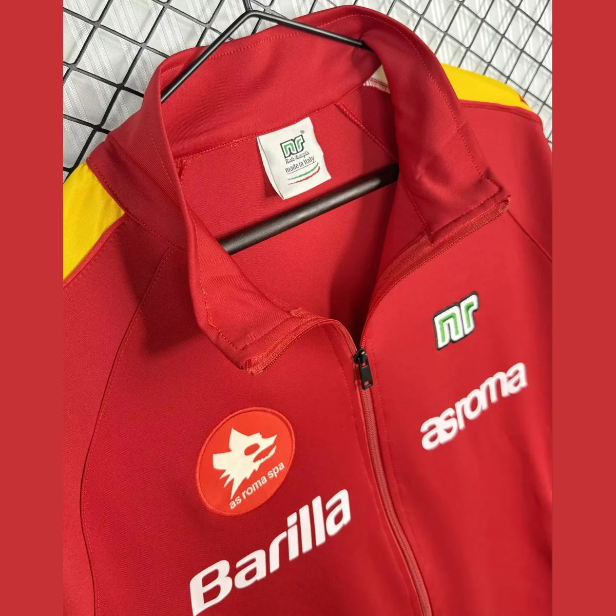 Tifoso Store Giacche Roma 1988/89 Giacca Rossa Barilla