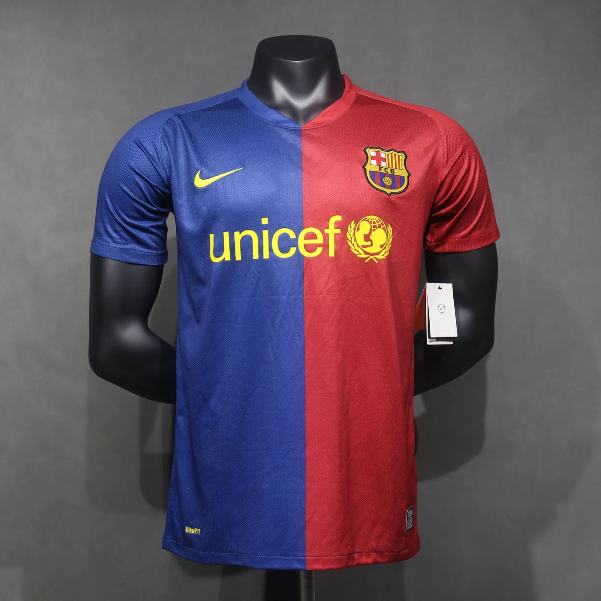 Barcellona 2008/09 Home maglia calcio player blaugrana