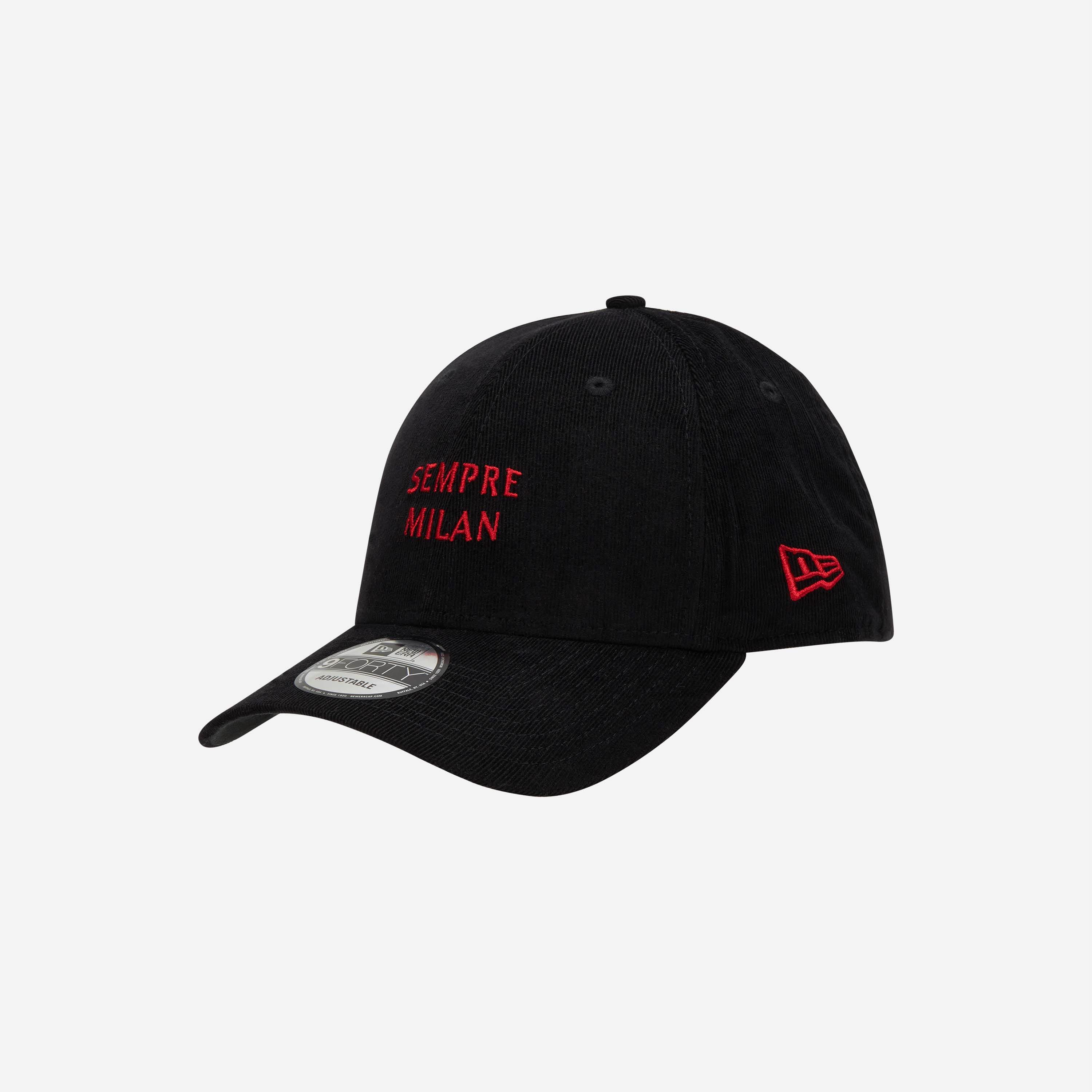 New Era x AC Milan 9Forty cappello Sempre Milan nero