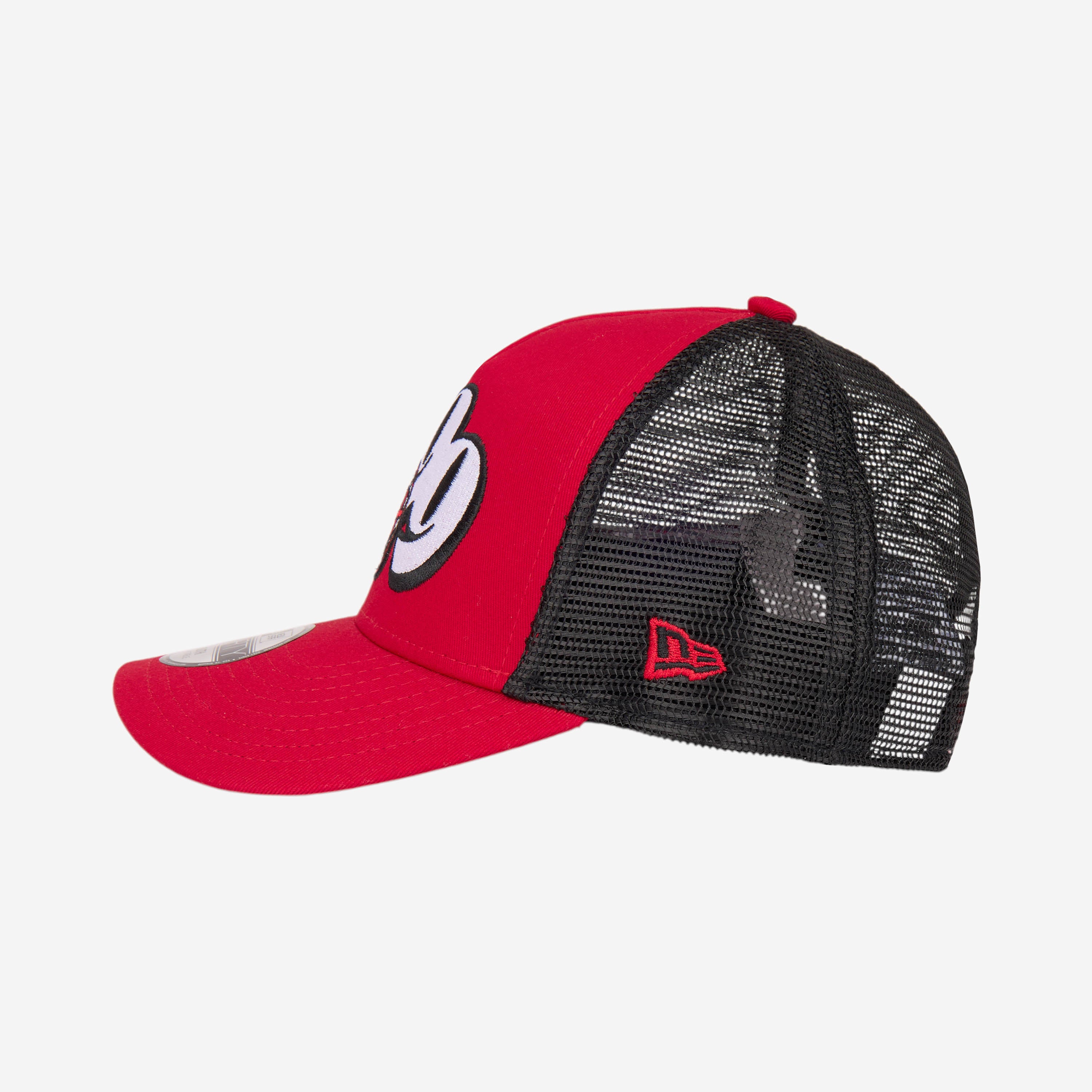 AC Milan New Era 1899 cappellino trucker bambino rosso