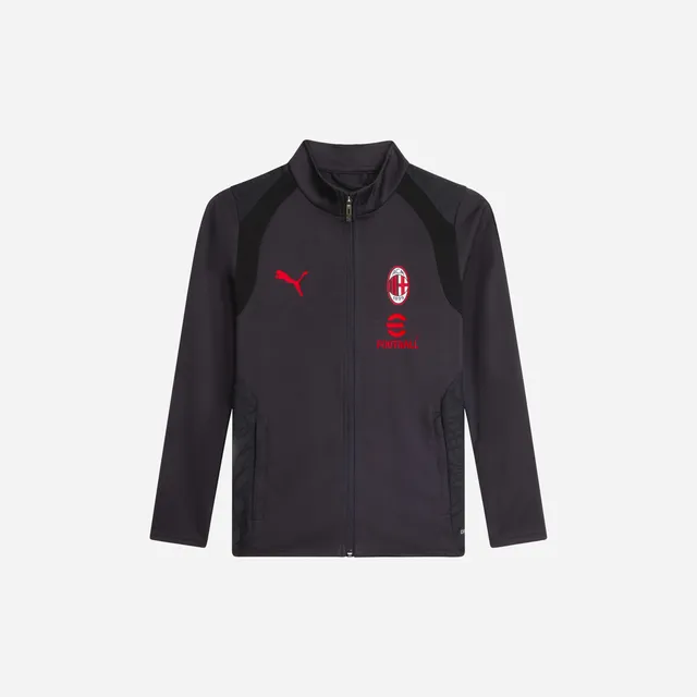AC Milan Training 2026/27 giacca bimbo grigia con zip