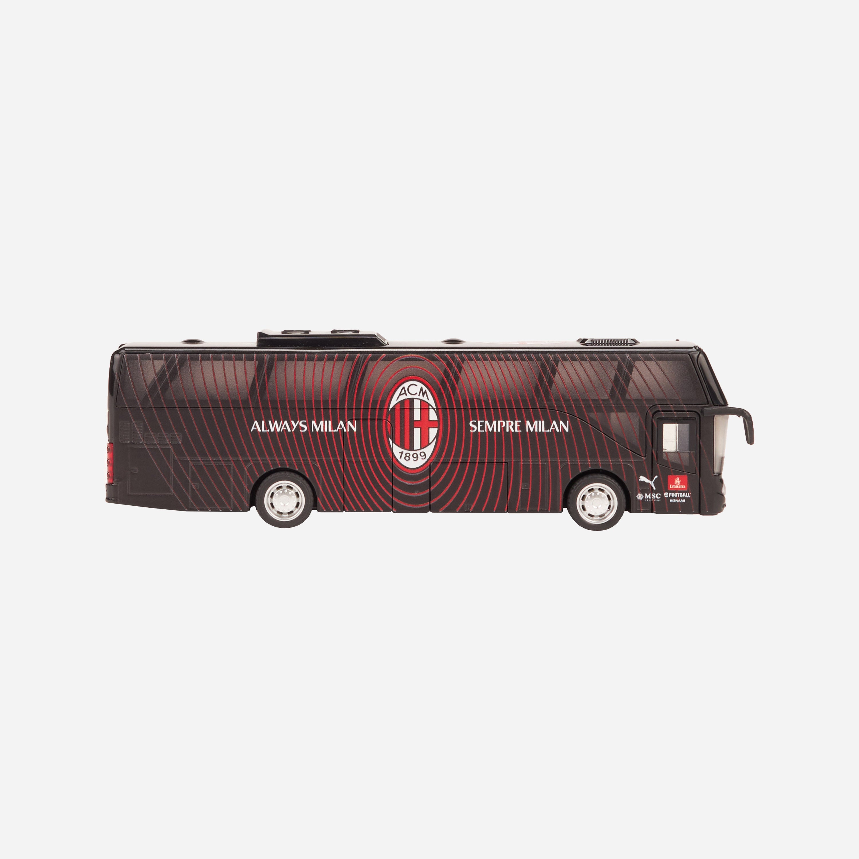 AC Milan Bus pullman giocattolo taglia unica