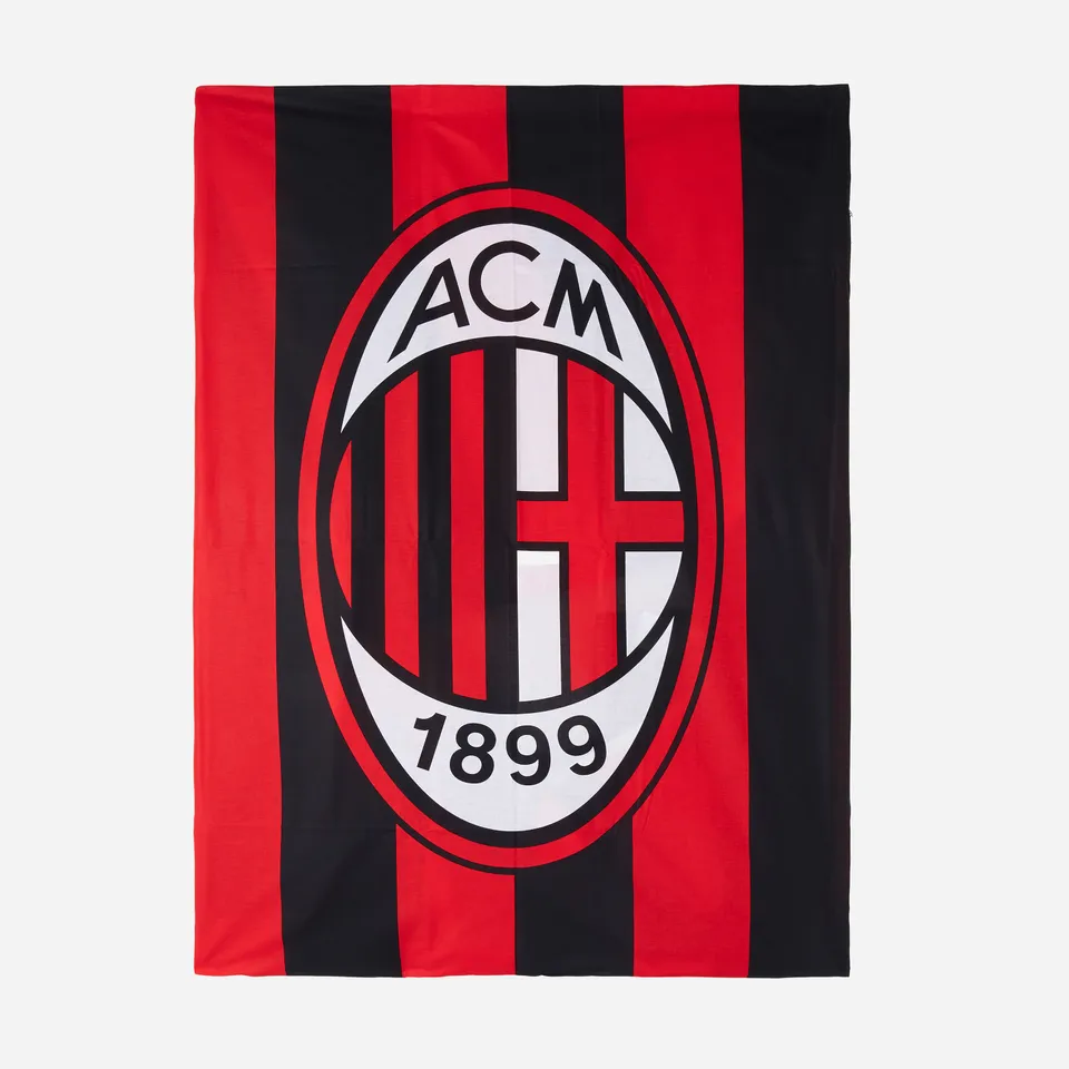 AC Milan Bedsheet Set lenzuola queen size cotone