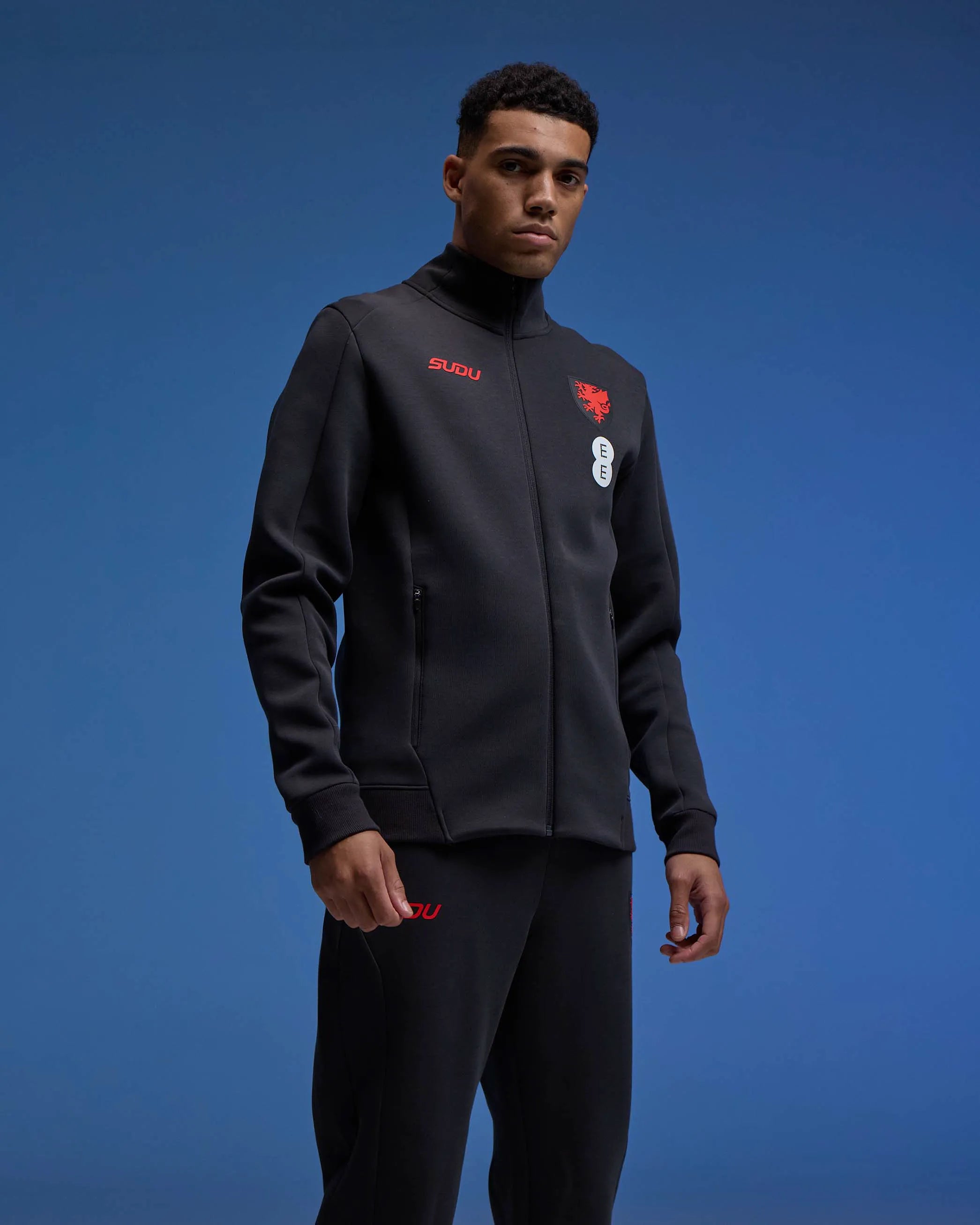 Wales SUDU 2026-28 Staff giacca viaggio nera