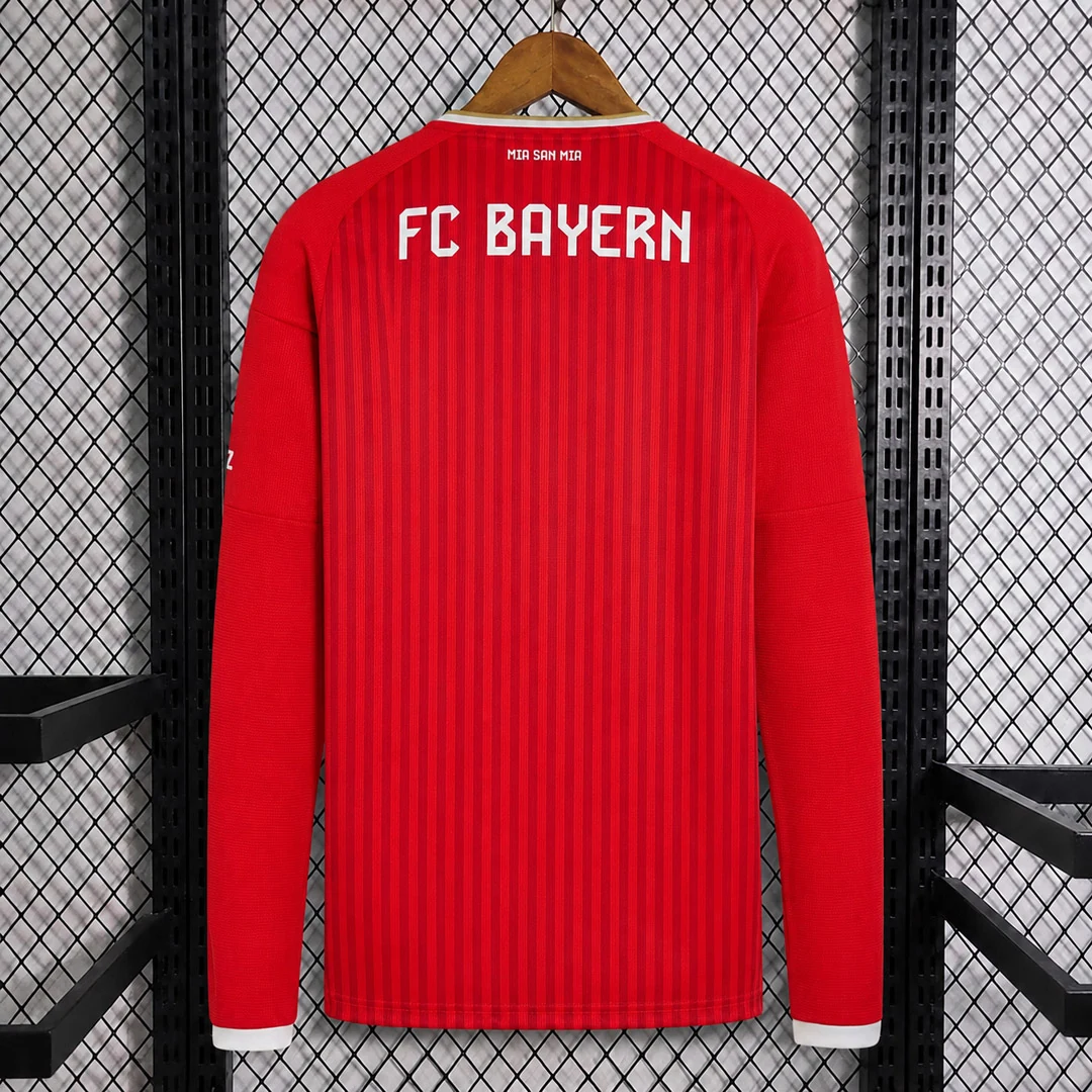 Bayern Monaco 2026/27 Home maglia manica lunga versione Fan