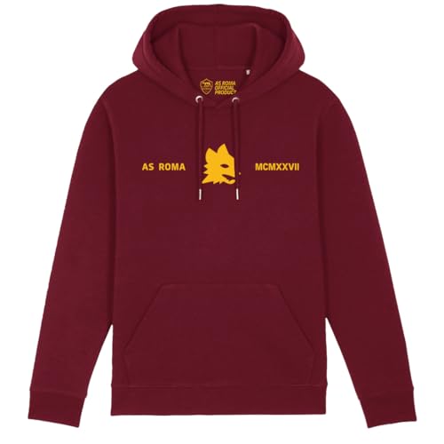 AS Roma MCMXXVII felpa hoodie nera M